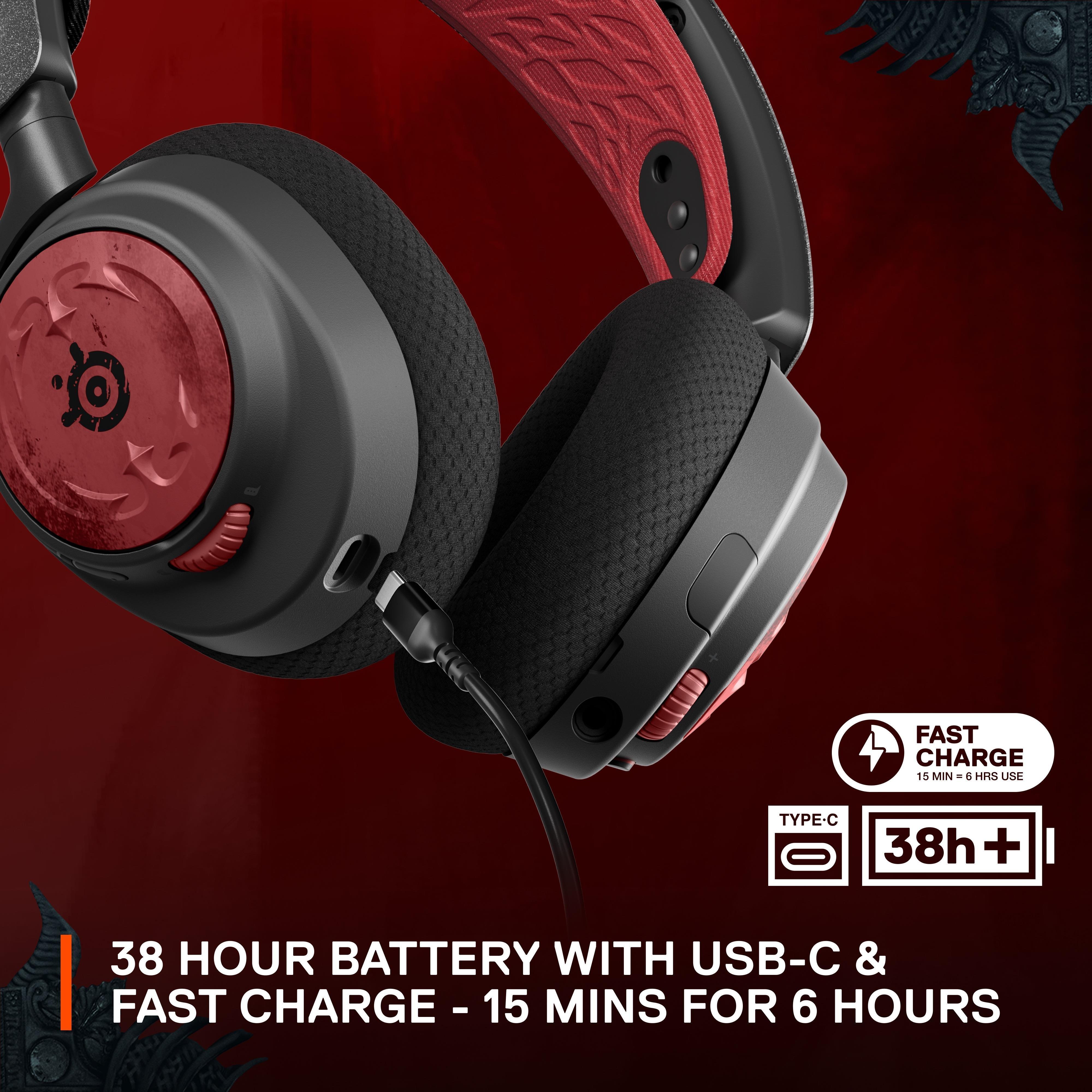 Diablo Edition - SteelSeries - Arctis Nova Headset for PC - Diablo - 4