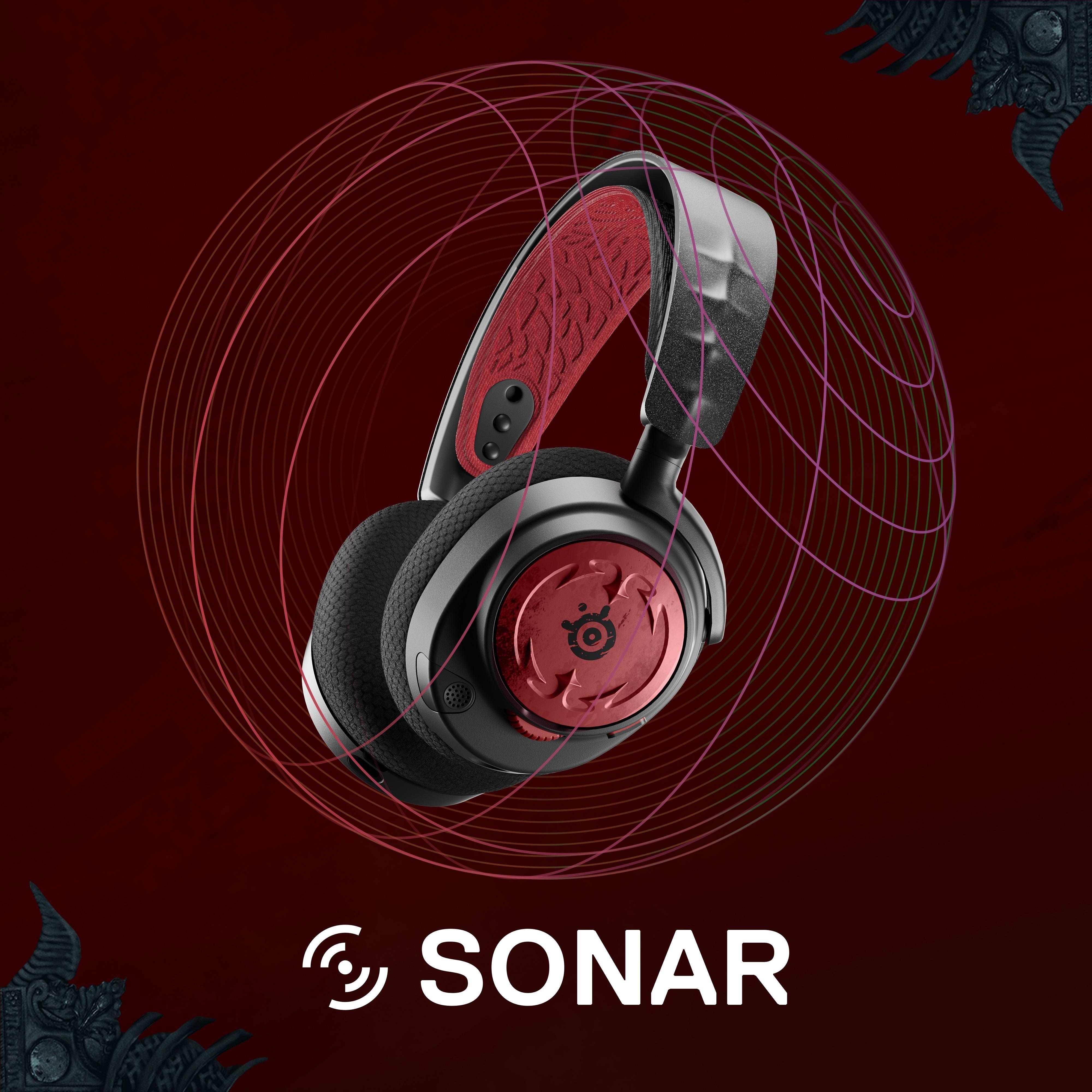 Diablo Edition - SteelSeries - Arctis Nova Headset for PC - Diablo - 5