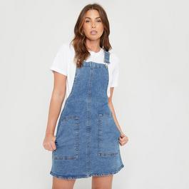 Be You Denim Pinafore Dress