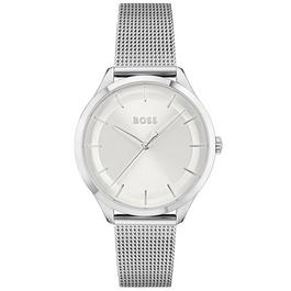 Boss Ladies BOSS Pura Stainless Steel Mesh Strap Watch