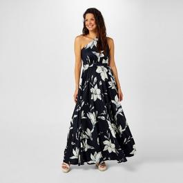 Biba One Shoulder Maxi Dress