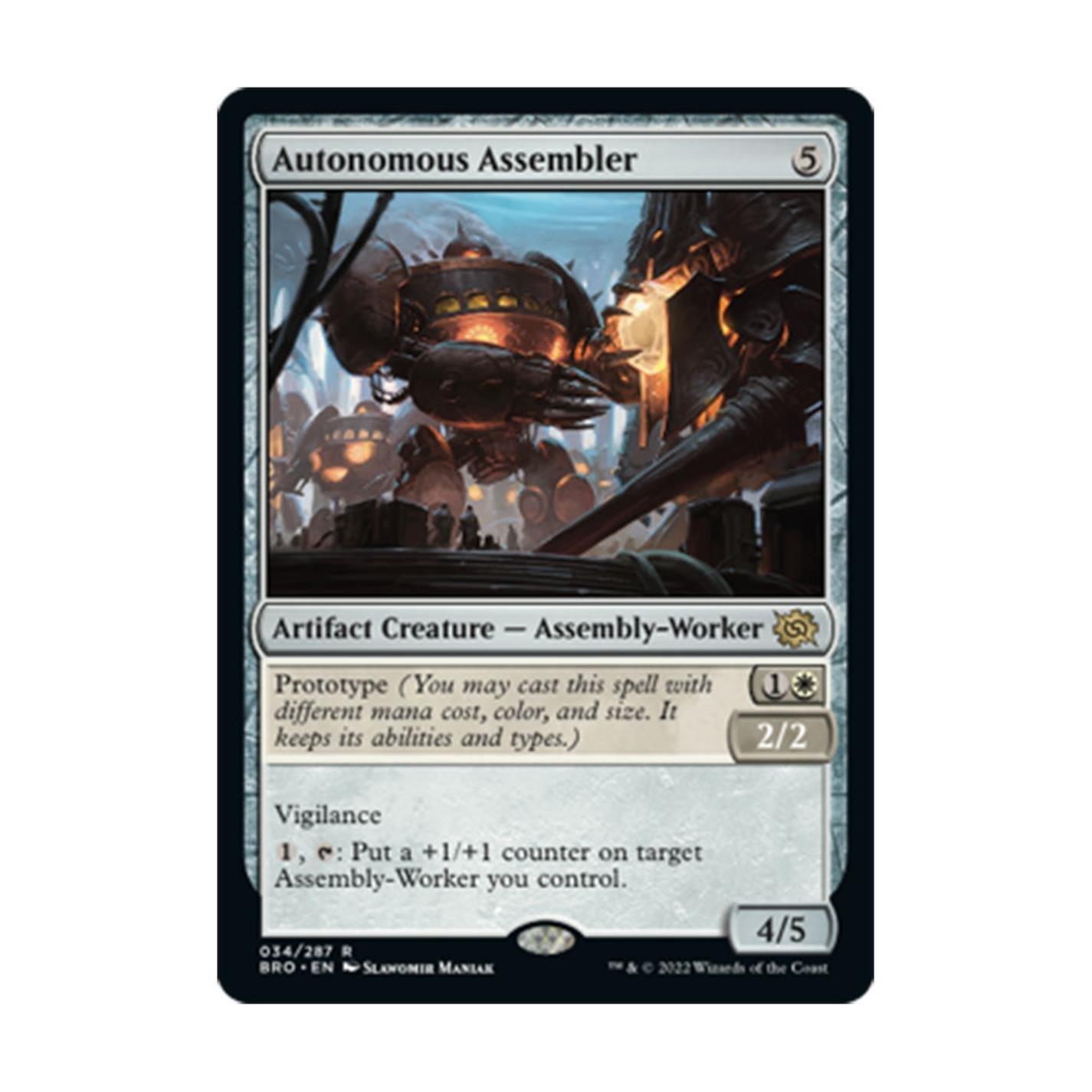 None - Magic the Gathering - Autonomous Assembler Trading Card Game