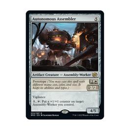 Magic the Gathering GAME Autonomous Assembler Oversized Card