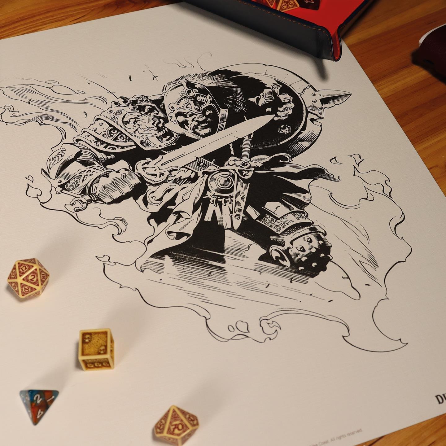 Waren - Fanattik - Dungeons and Dragons Lithograph Set - 6