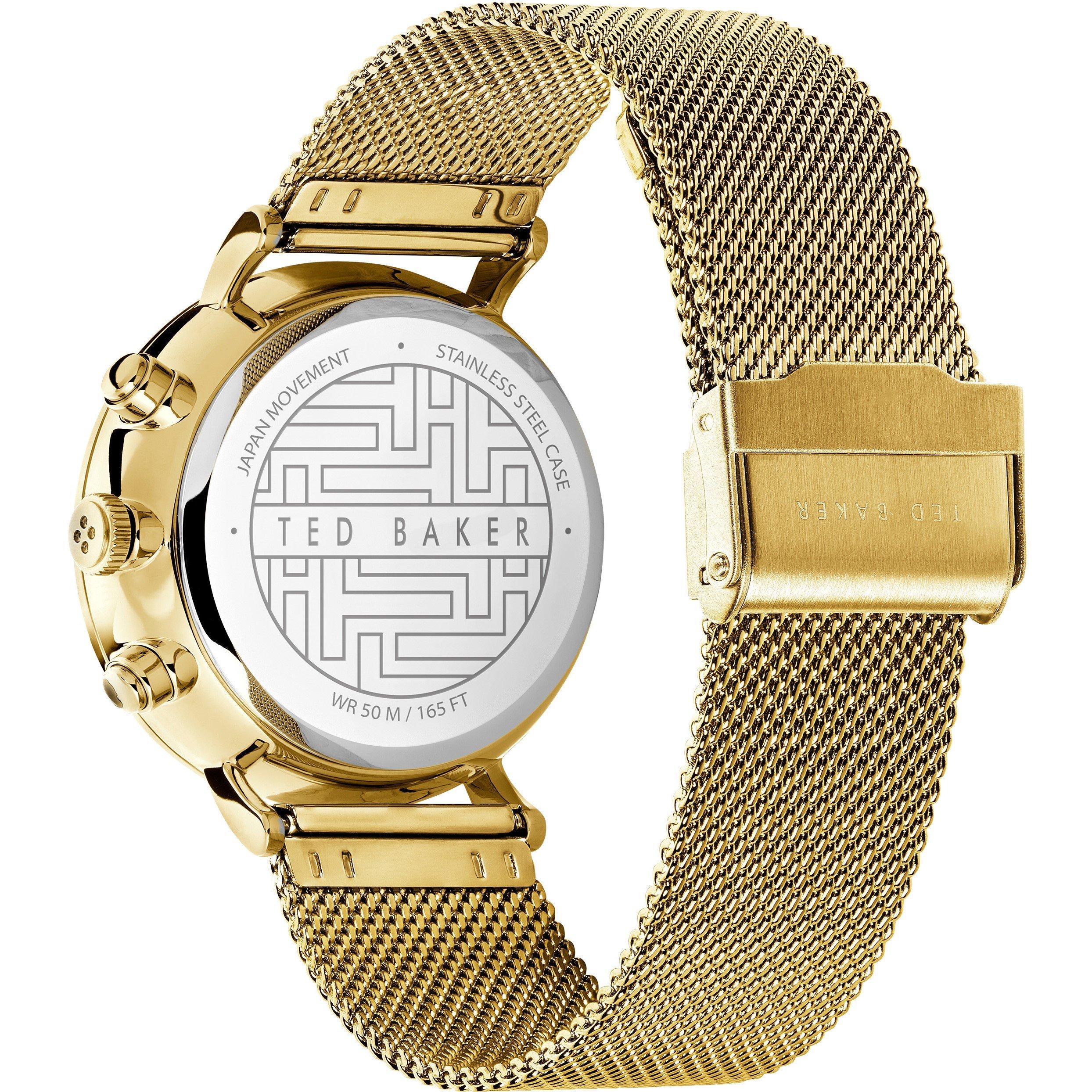 Gold/Schwarz - Ted Baker - Baker Mimossa Chrono Watch Mens - 2
