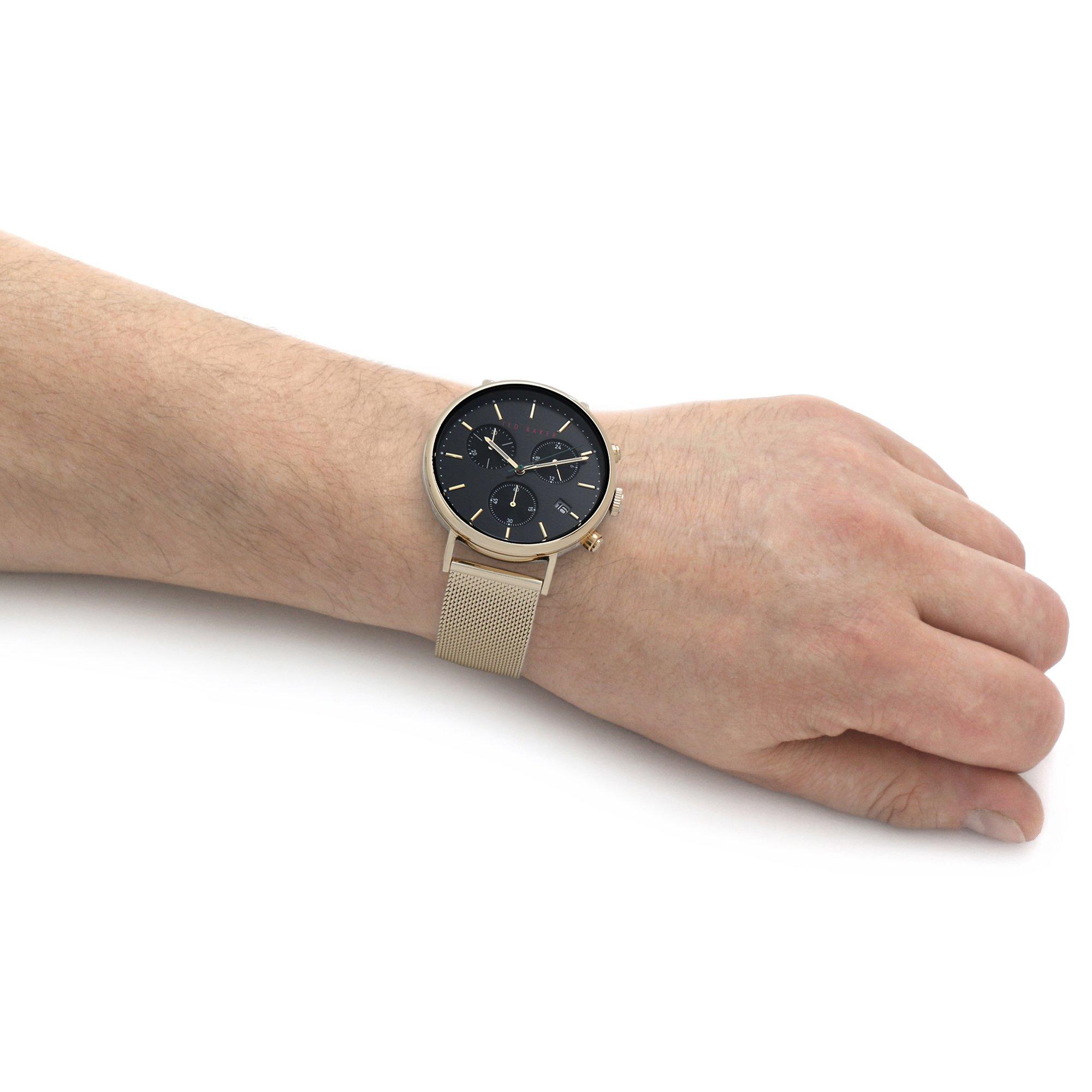 Gold/Schwarz - Ted Baker - Baker Mimossa Chrono Watch Mens - 4