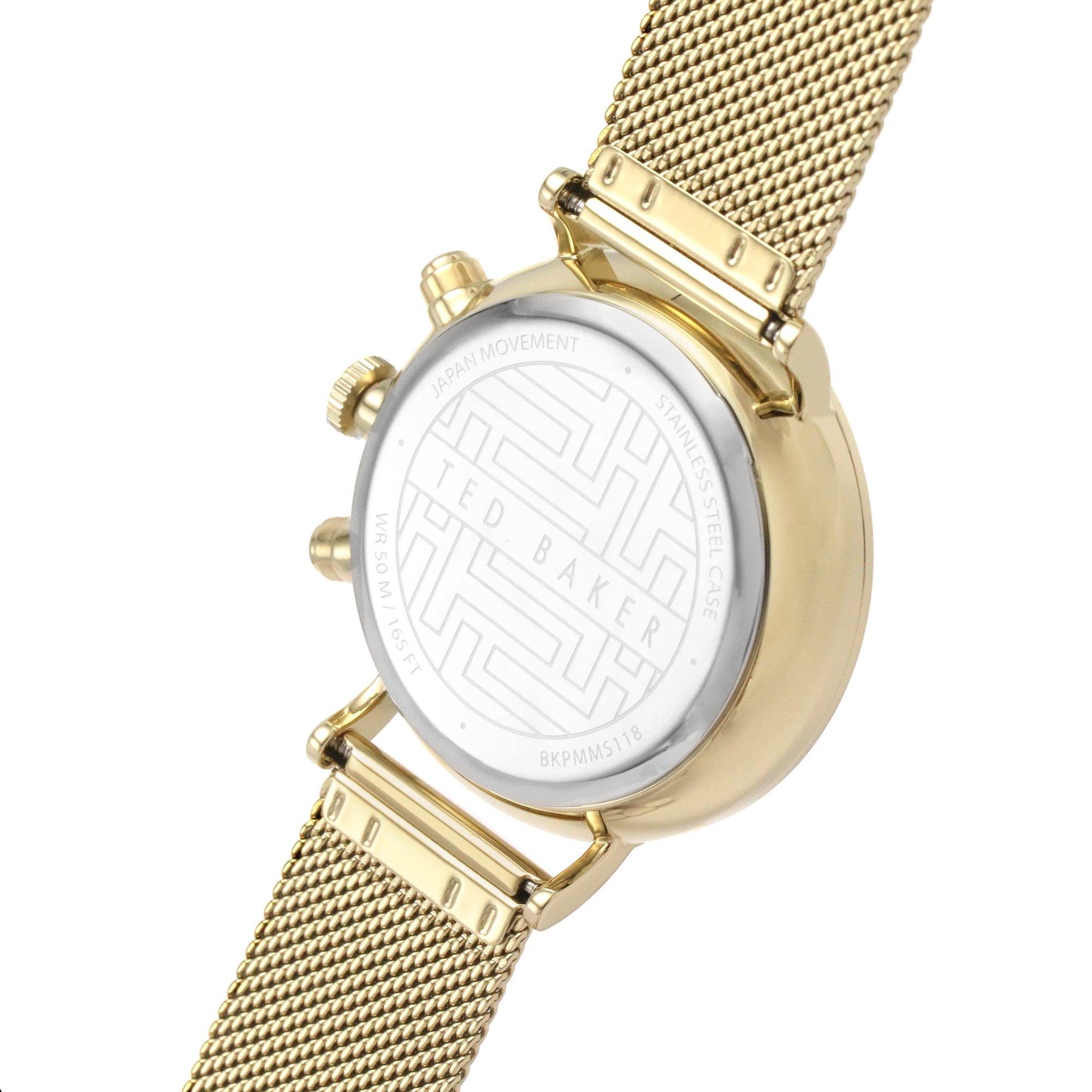 Gold/Schwarz - Ted Baker - Baker Mimossa Chrono Watch Mens - 5
