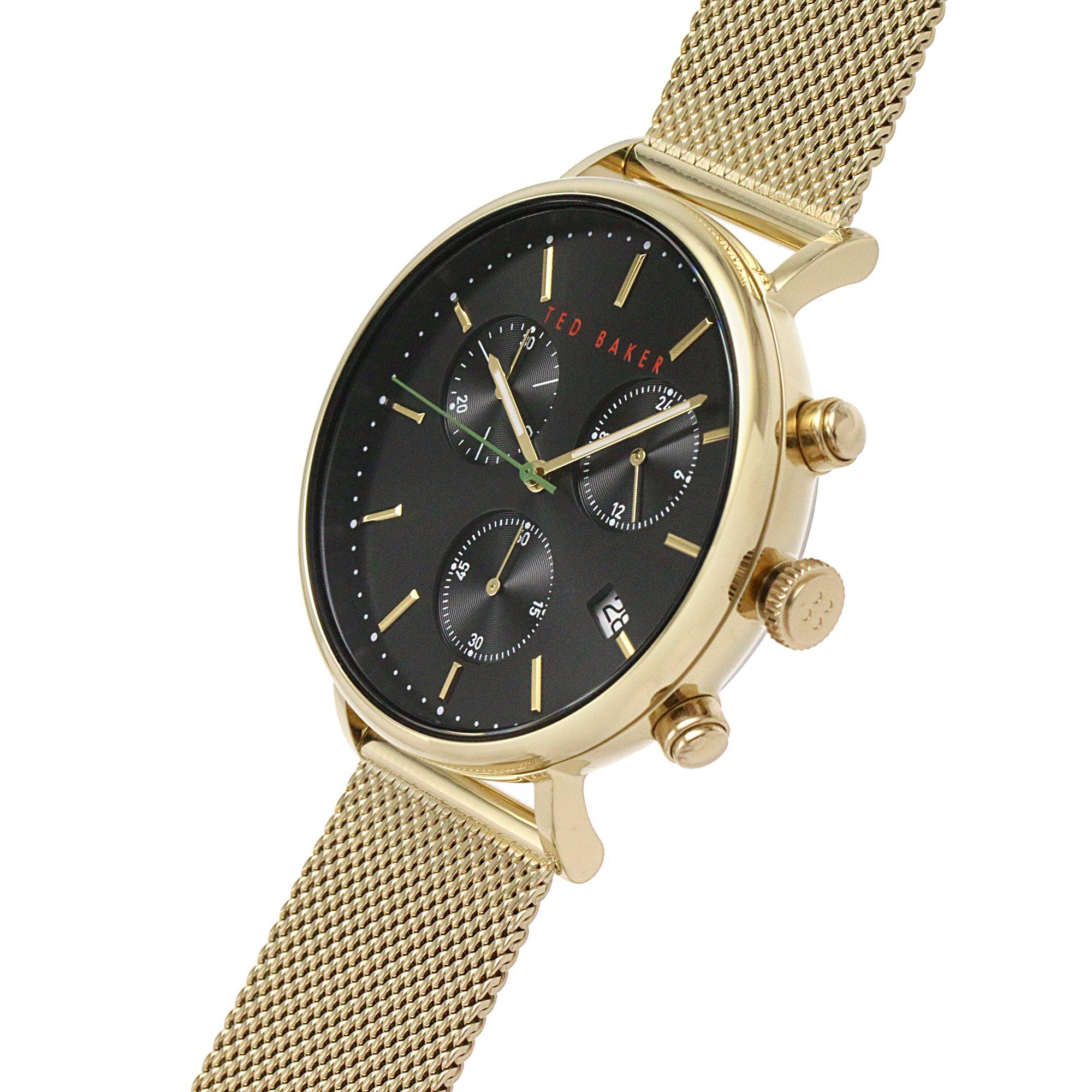 Gold/Schwarz - Ted Baker - Baker Mimossa Chrono Watch Mens - 6