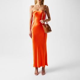 Bec and Bridge Moon Dance Satin Maxi Dress
