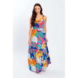 Be You Tie Tie Back Maxi Dress