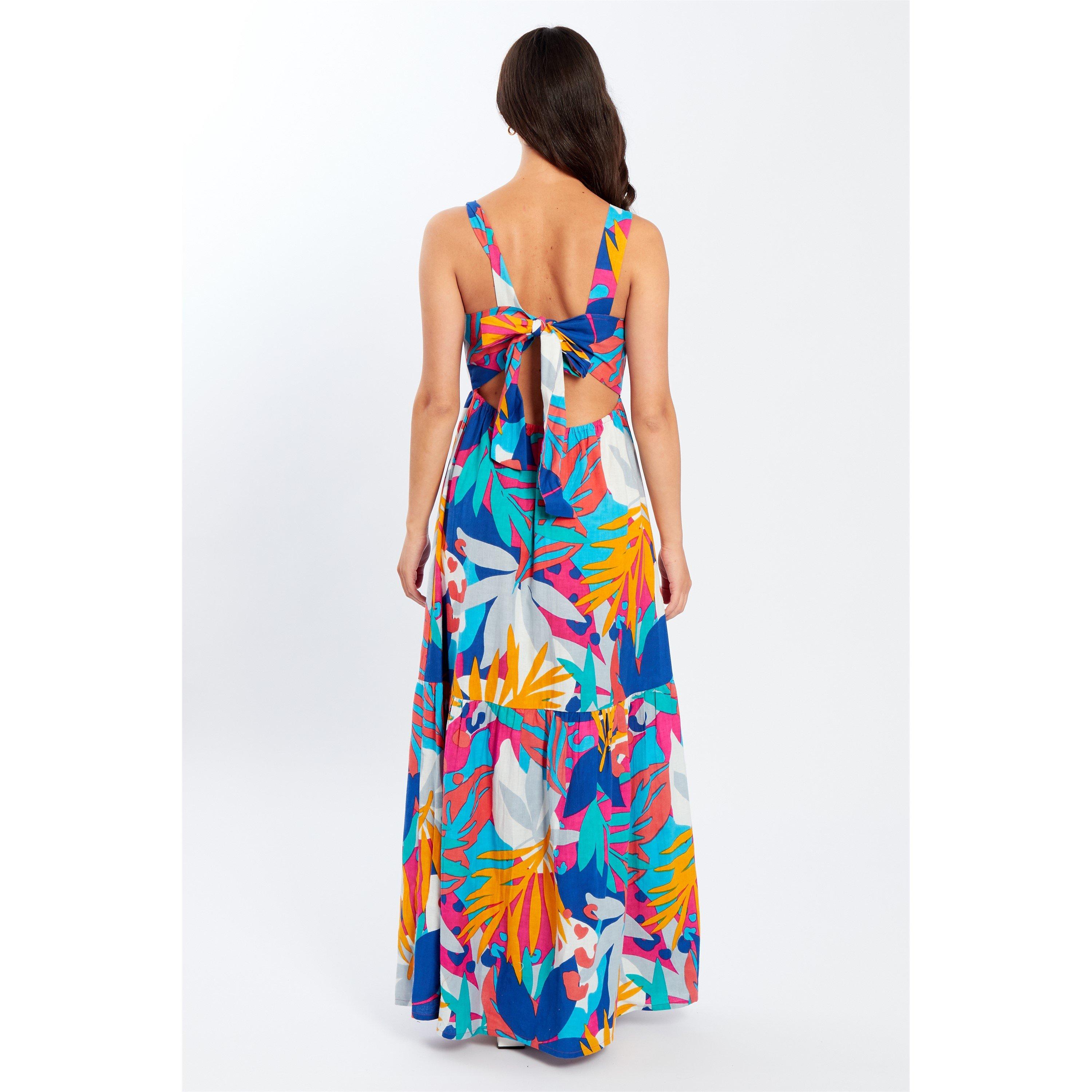 Floral - Be You - Tie Back Maxi Dress - 2
