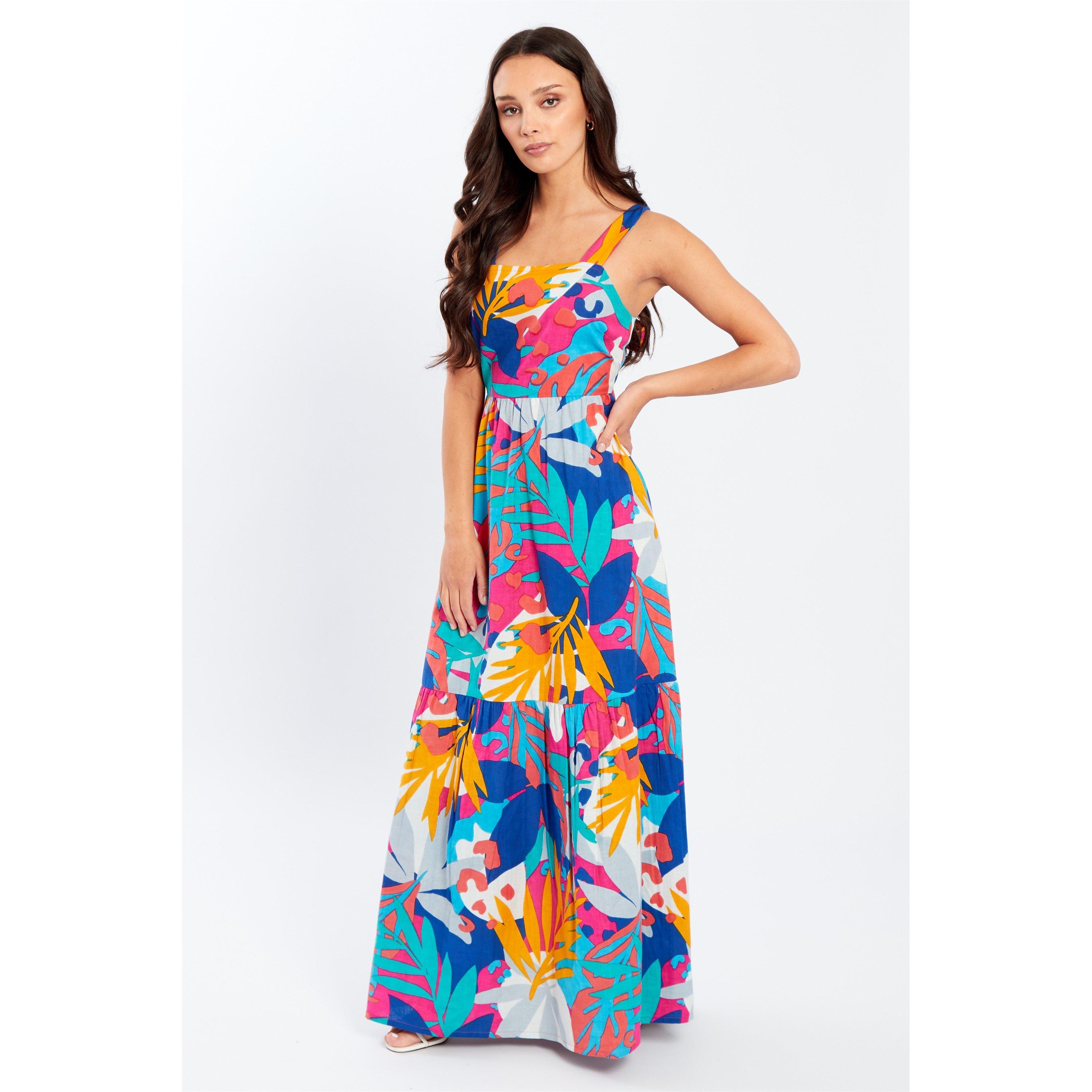 Floral - Be You - Tie Back Maxi Dress - 3