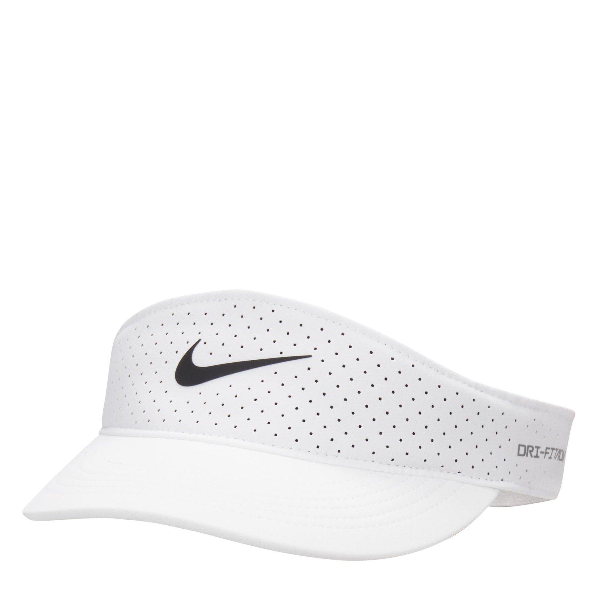 Nike  Dri-Fit Adv Ace Tennis Visor - White - Lge/XLge