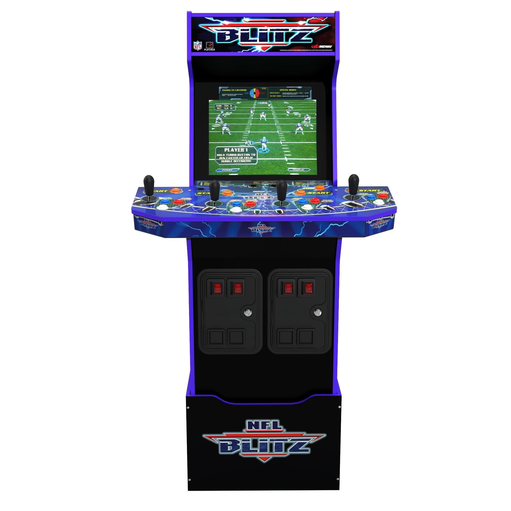 Black / Blue - Arcade1Up - NFL Blitz Arcade Machine - 2