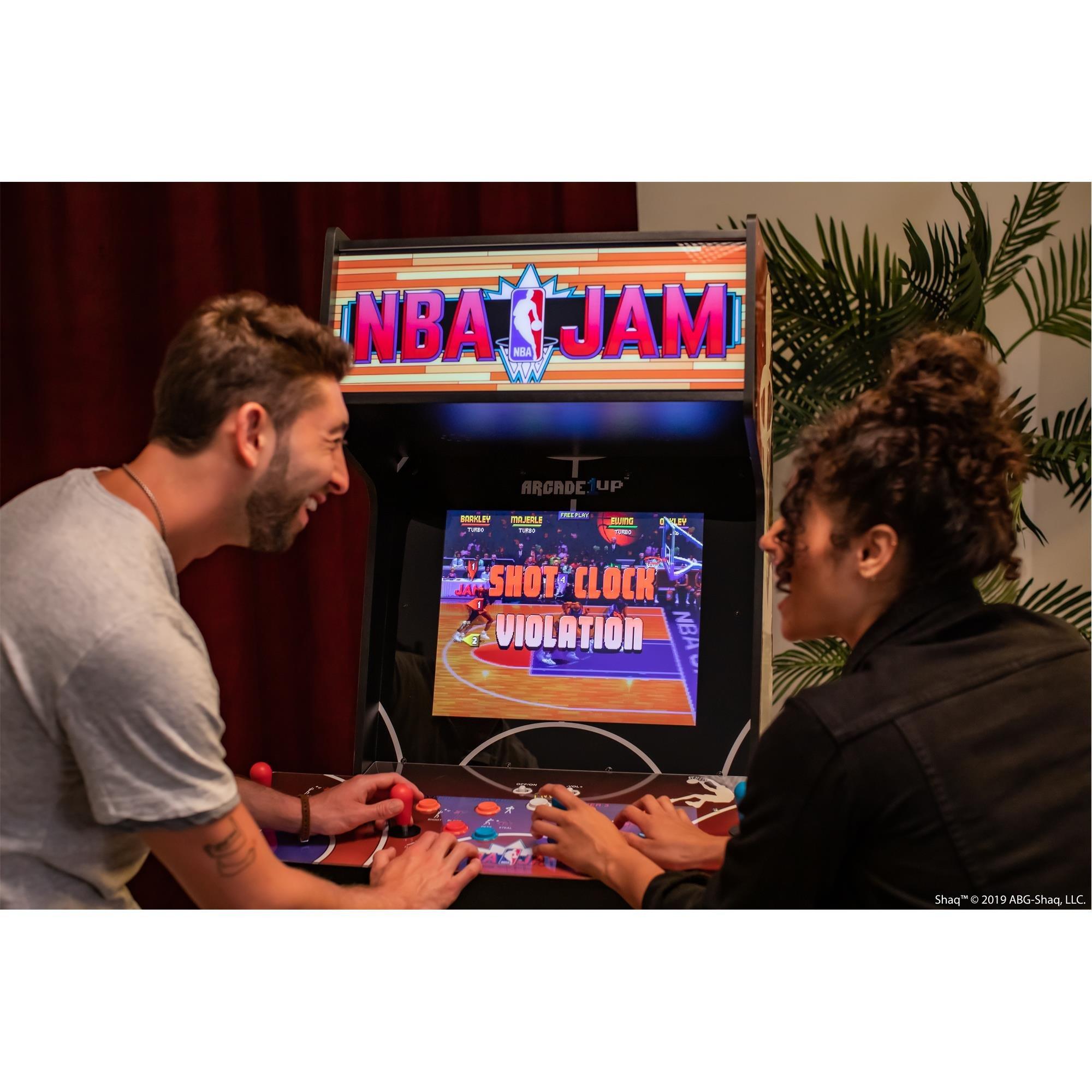 None - Arcade1Up - NBA Jam Shaq Edition Arcade Machine - 7