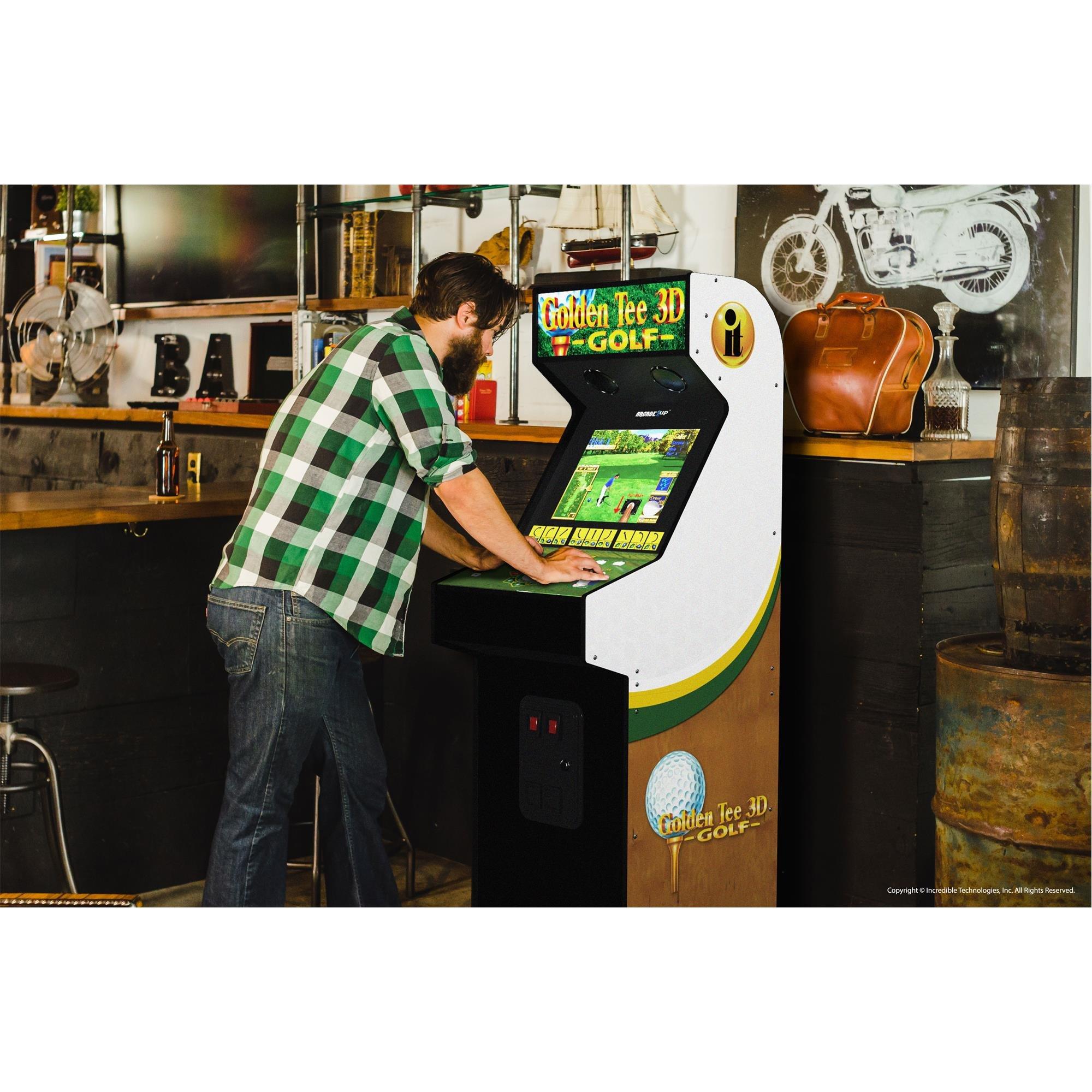 None - Arcade1Up - Golden Tee Bundle Arcade Machine - 4