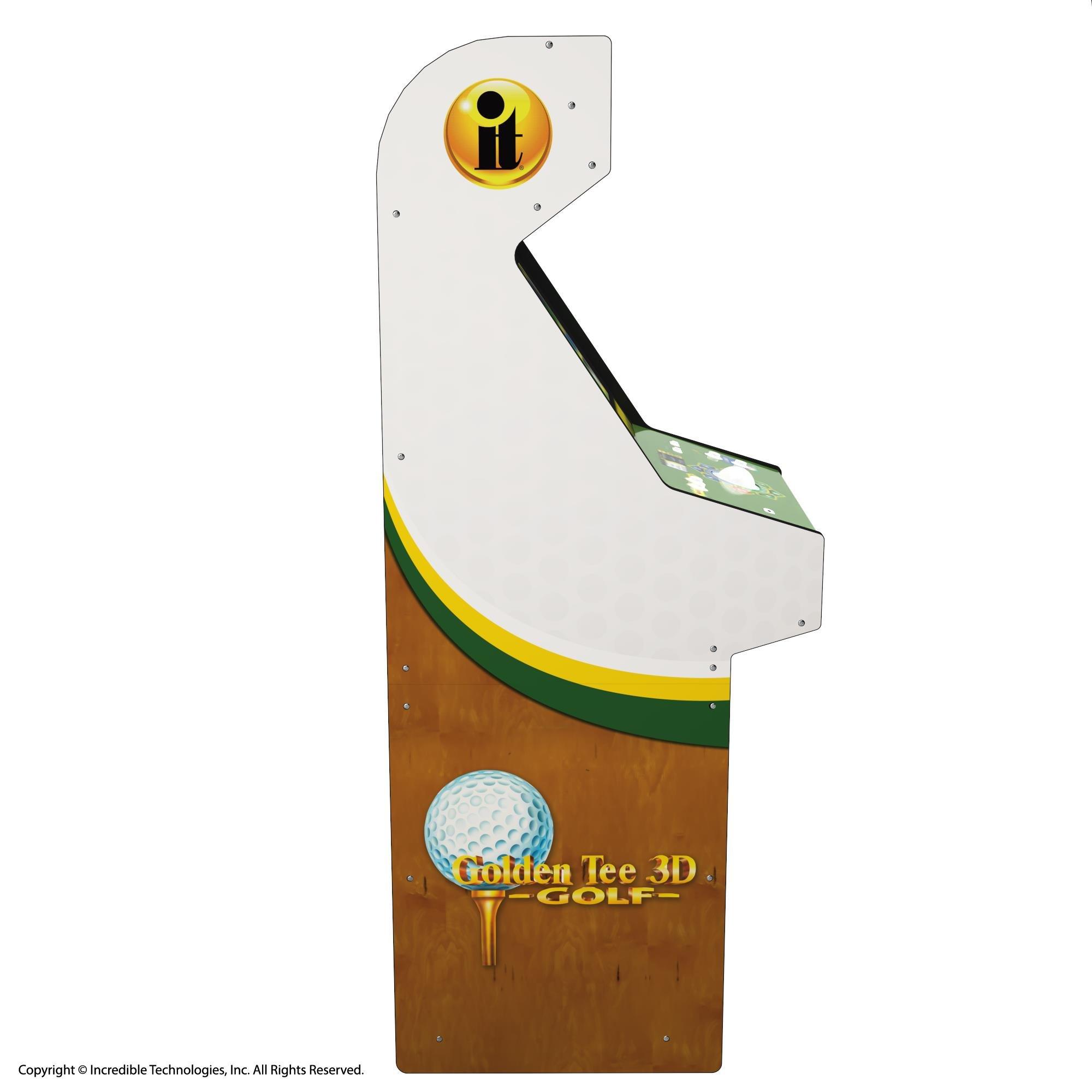 None - Arcade1Up - Golden Tee Bundle Arcade Machine - 6