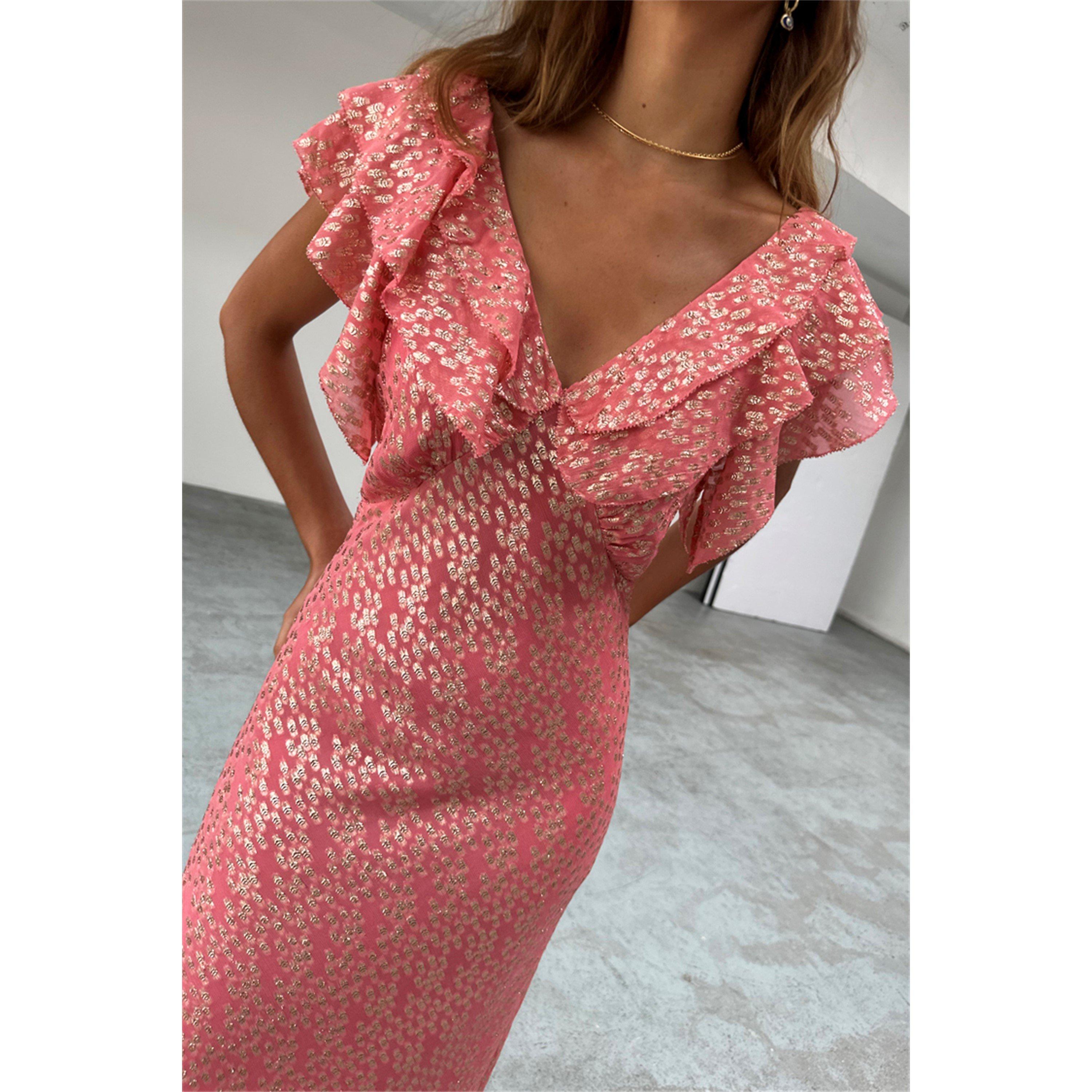 Pink - Never Fully Dressed - Tilda Maxi Dress - 5
