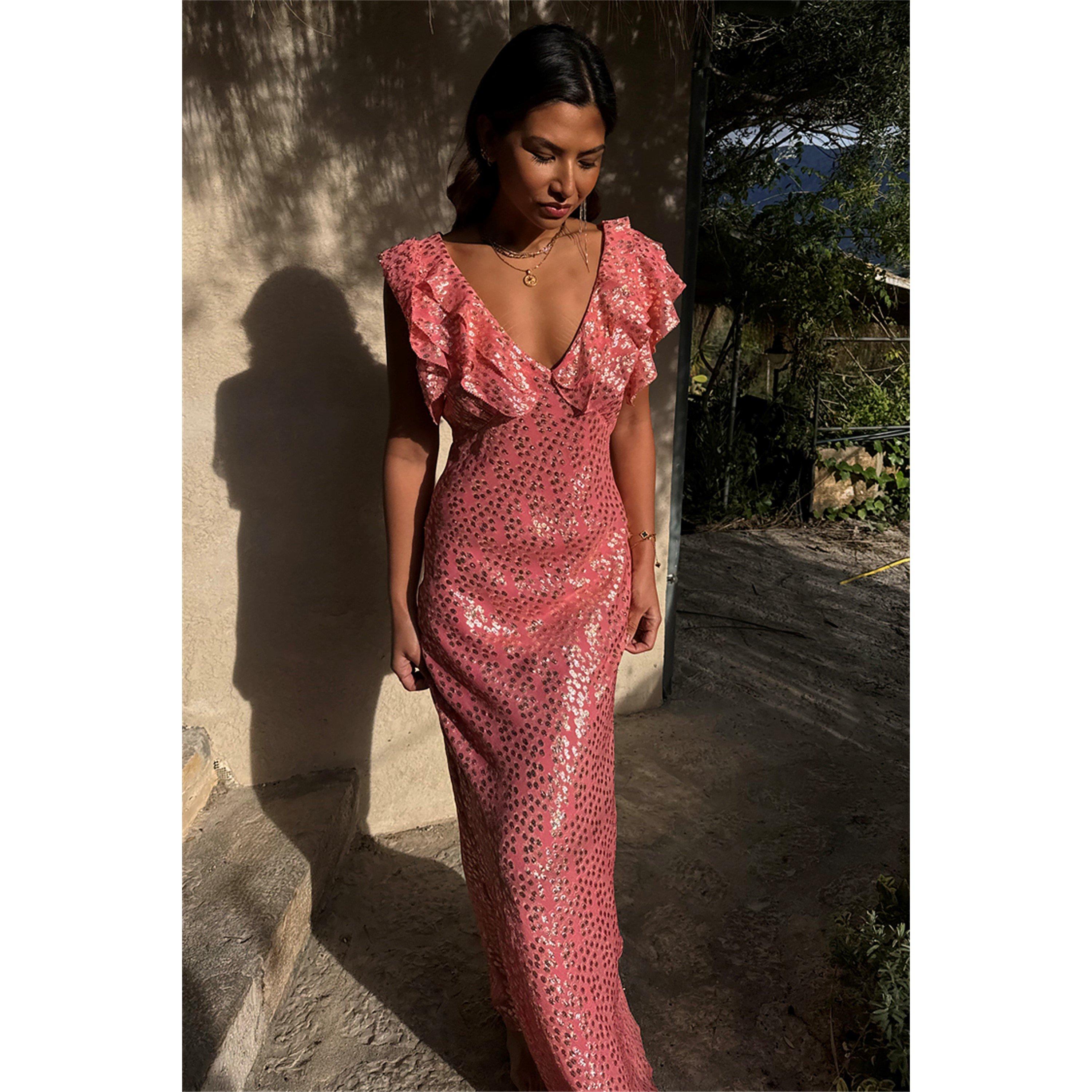 Pink - Never Fully Dressed - Tilda Maxi Dress - 6