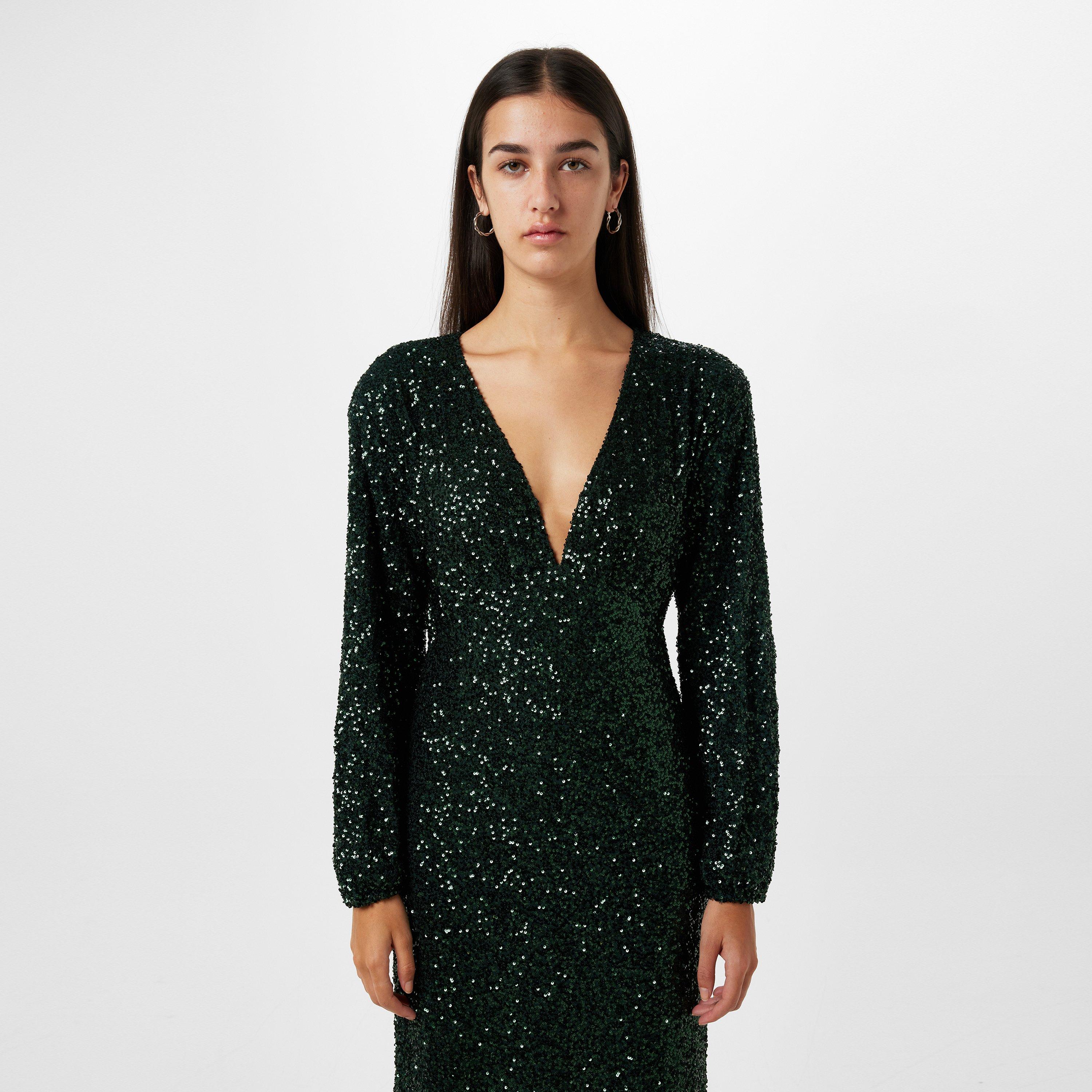 Teal - Never Fully Dressed - Sequin Emma Dress - 3