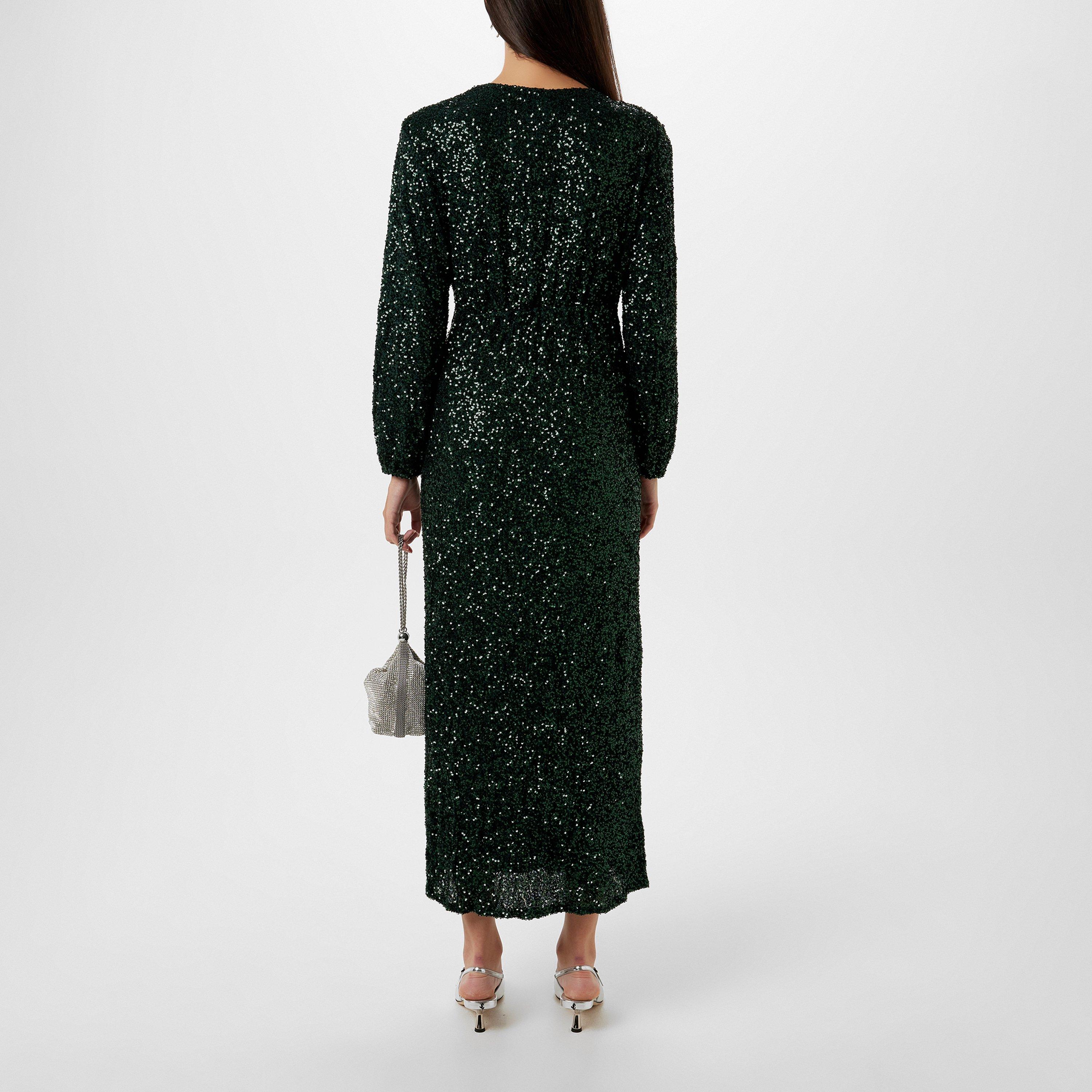 Teal - Never Fully Dressed - Sequin Emma Dress - 4