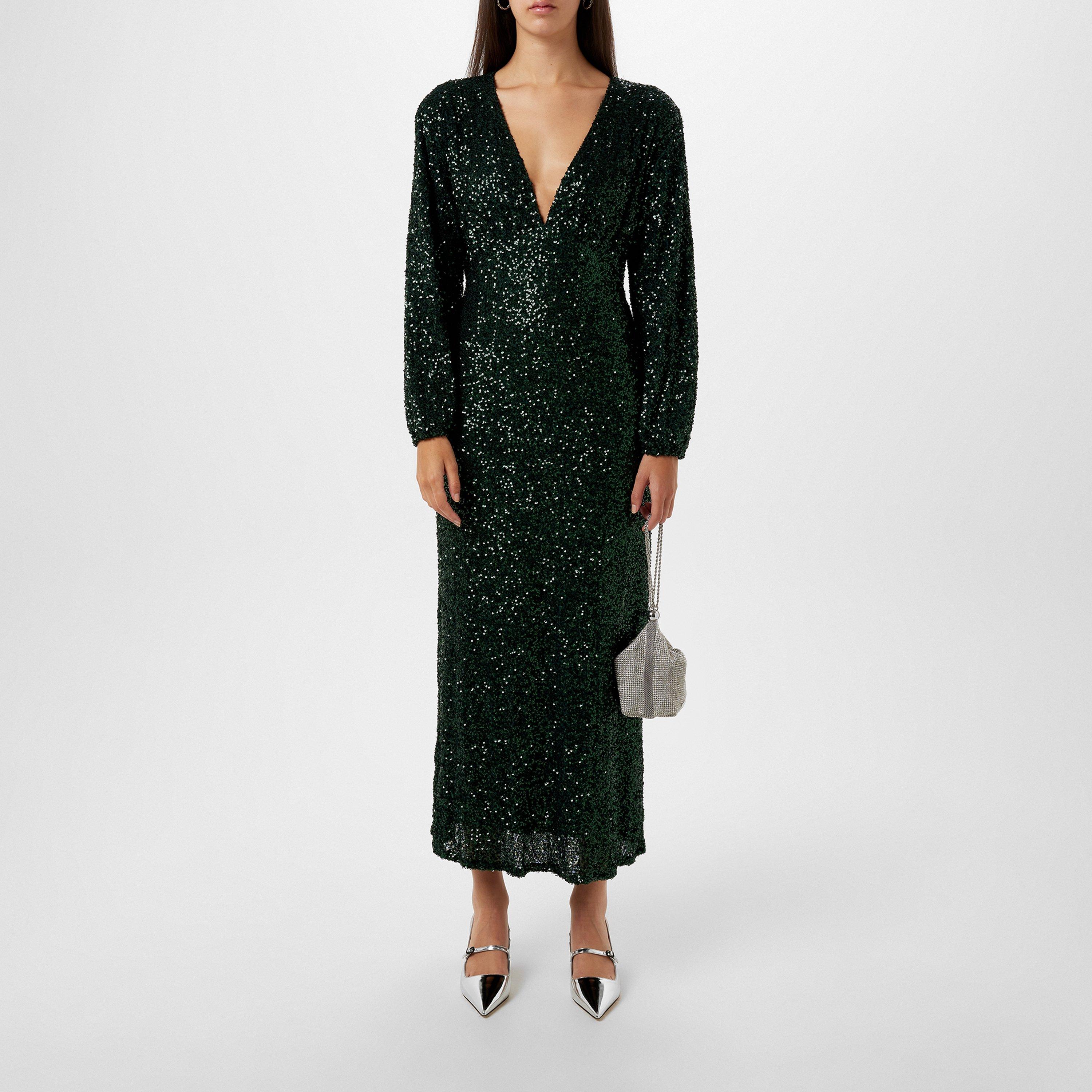 Teal - Never Fully Dressed - Sequin Emma Dress - 6