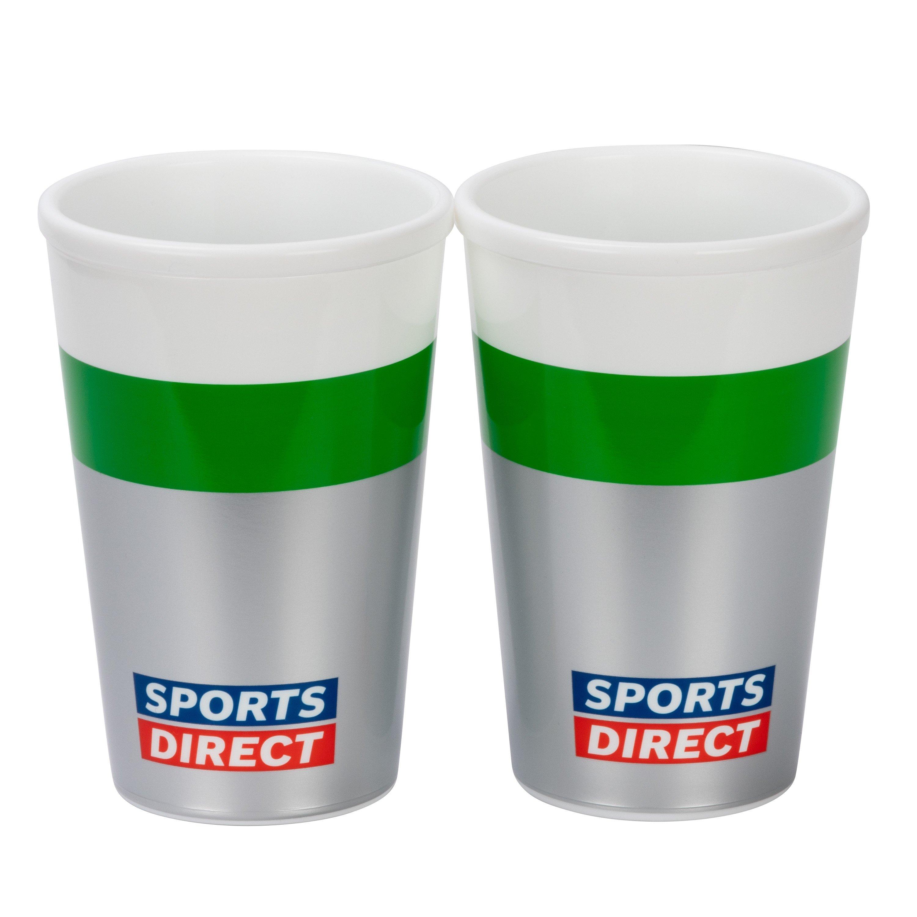 Green - Team - Plastic Cup 2 Pack - 1