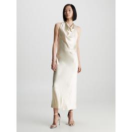 Calvin Klein Naia Shine Halterneck Dress