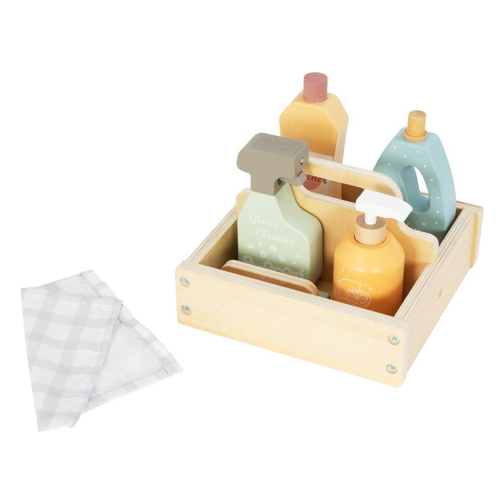 Multi - Tooky Toy - Wooden Cleaning Set - 1