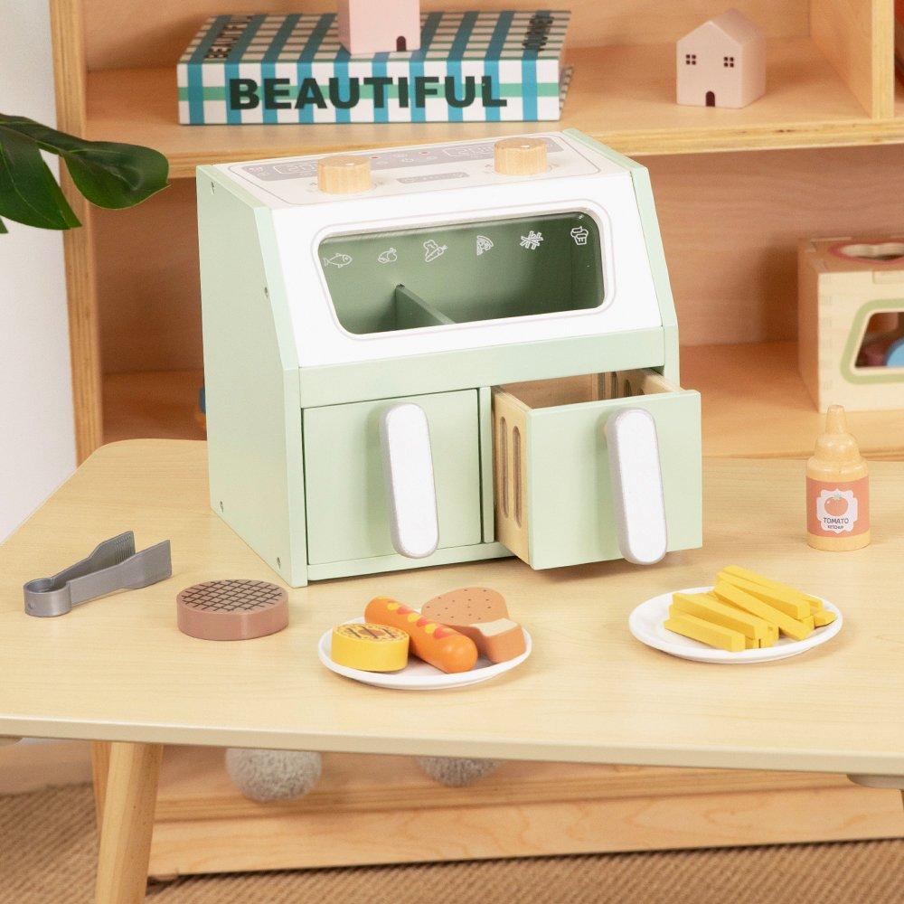 Multi - Tooky Toy - Wooden Double Airfryer - 2