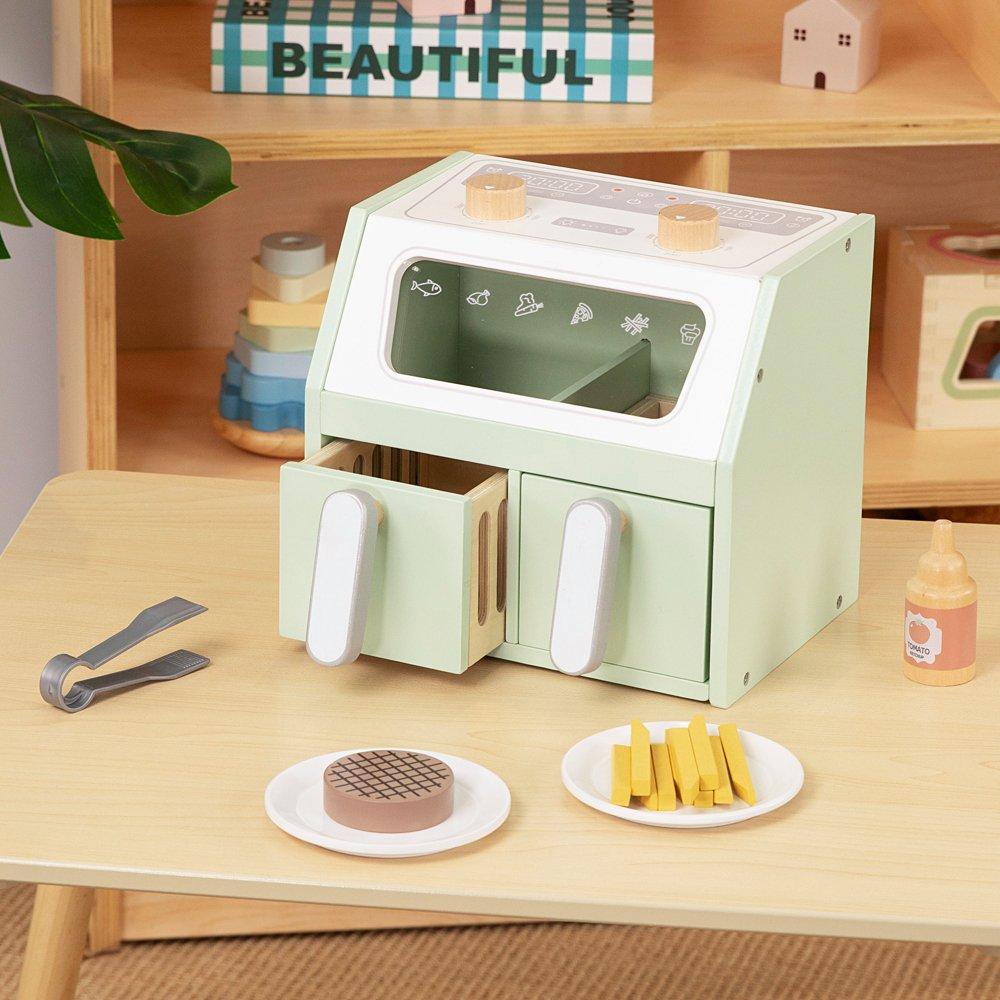 Multi - Tooky Toy - Wooden Double Airfryer - 3