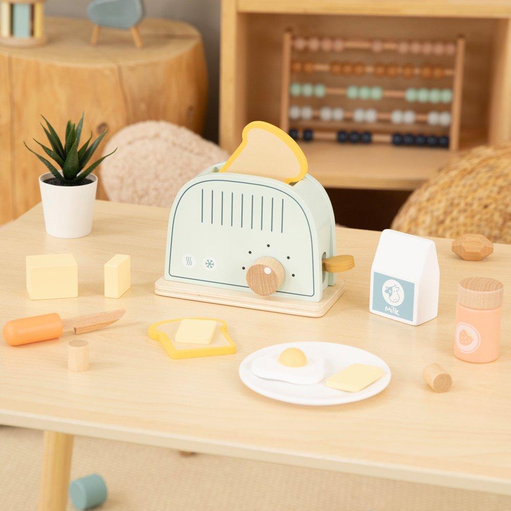 Tooky Toy | Wooden Toaster Set | Sports Direct