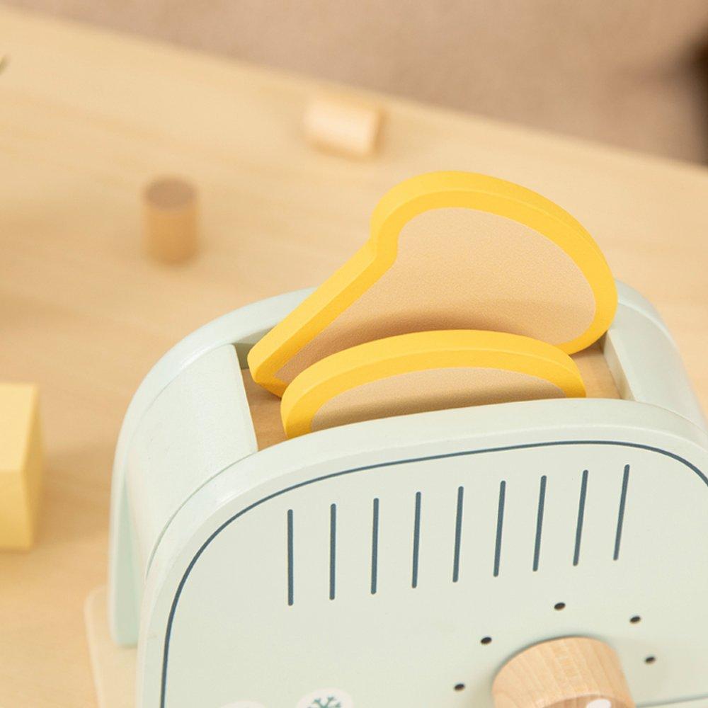 Multi - Tooky Toy - Wooden Toaster Set - 4