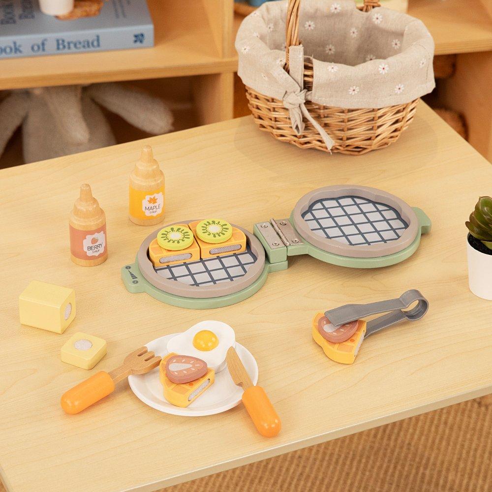 Multi - Tooky Toy - Wooden Waffle Maker - 2