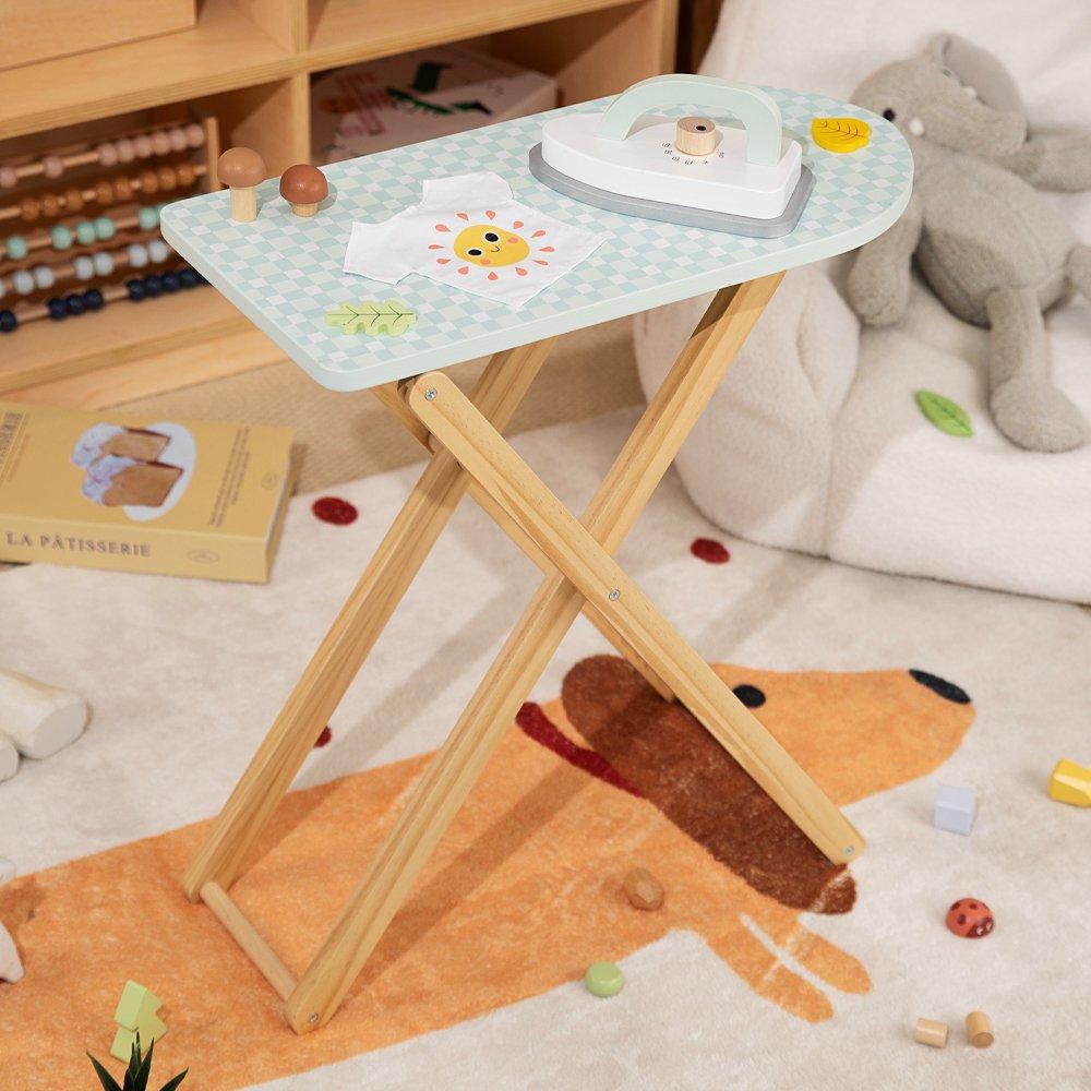 Multi - Tooky Toy - Wooden Ironing Board Set - 3