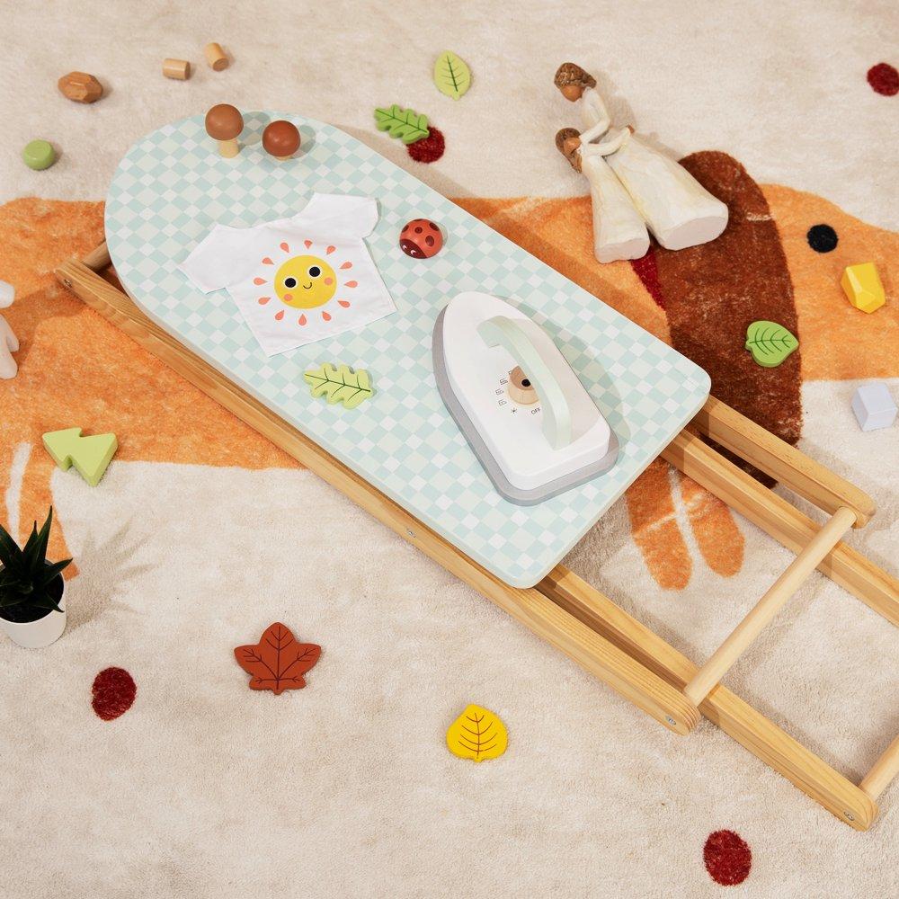 Multi - Tooky Toy - Wooden Ironing Board Set - 4