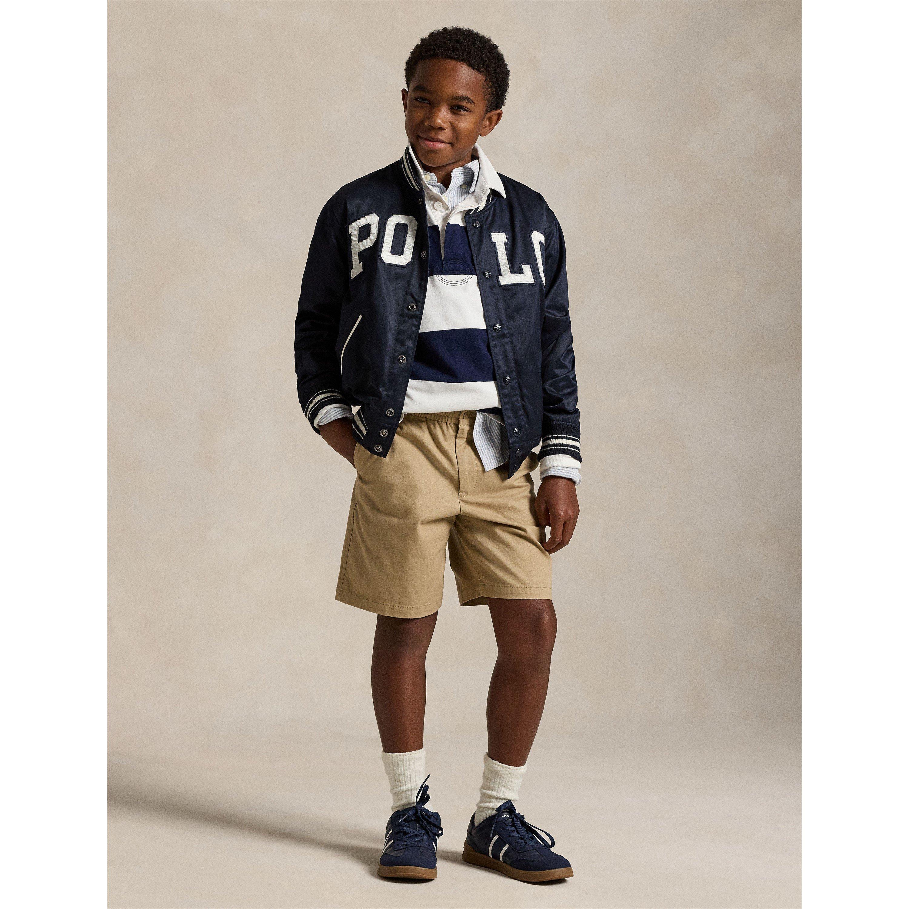 Wht/Navy - Polo Ralph Lauren - Kids' Long Sleeve Shirt - 5