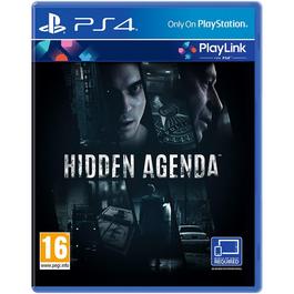 PlayStation GAME PS4 HIDDEN AGENDA