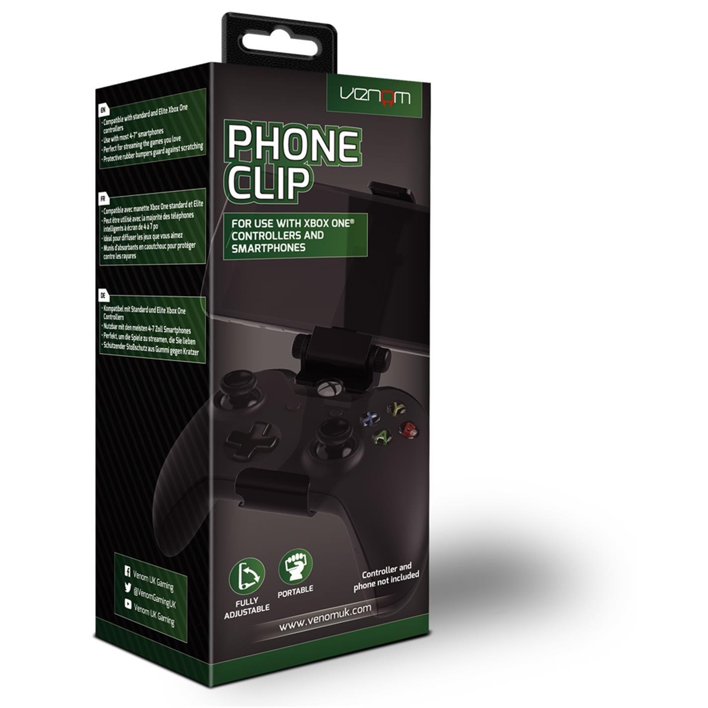 Black - Venom - PHONE CLIP FOR XON - 5