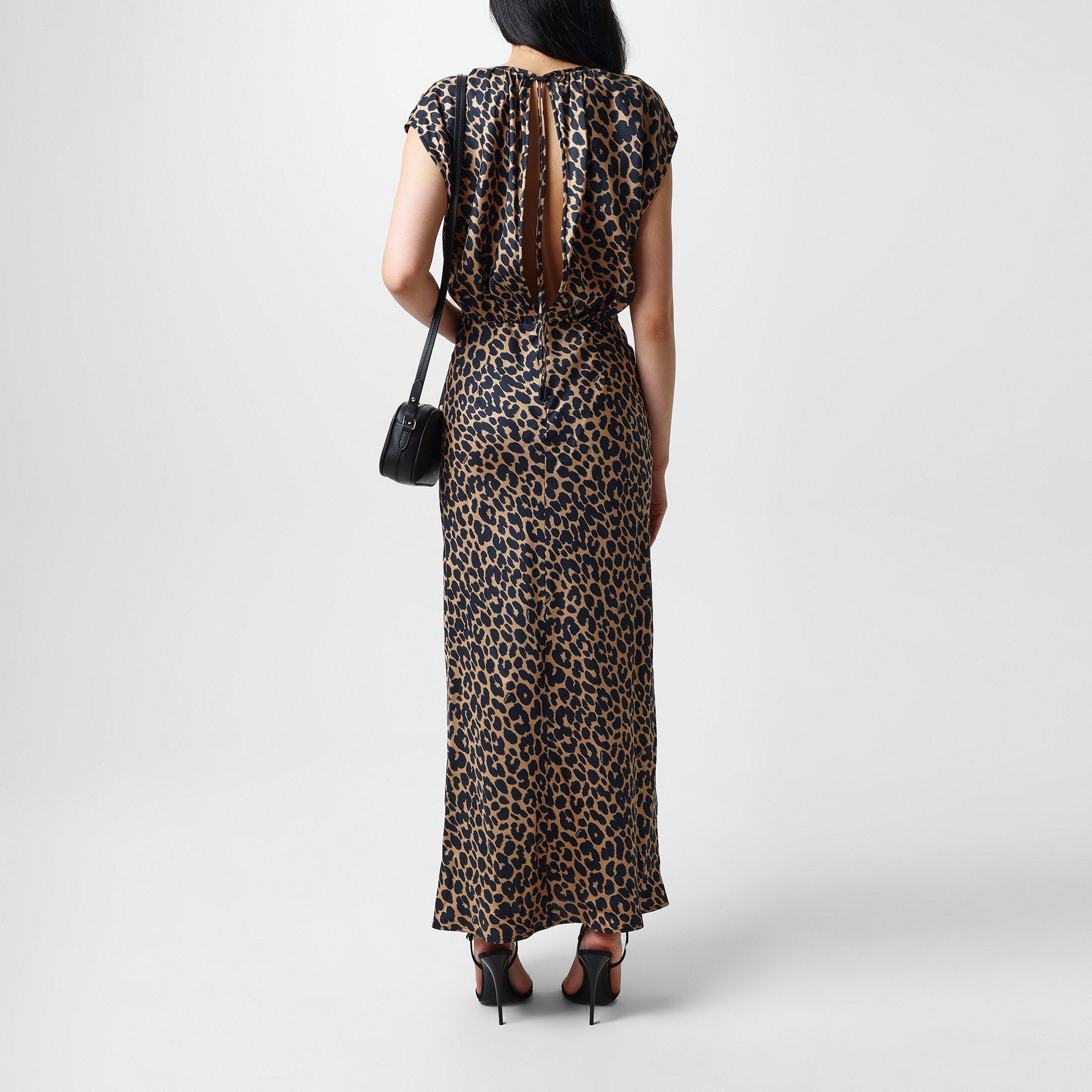 Camel Spotted - Max Mara - Women's Juglas Maxi Dress - 3