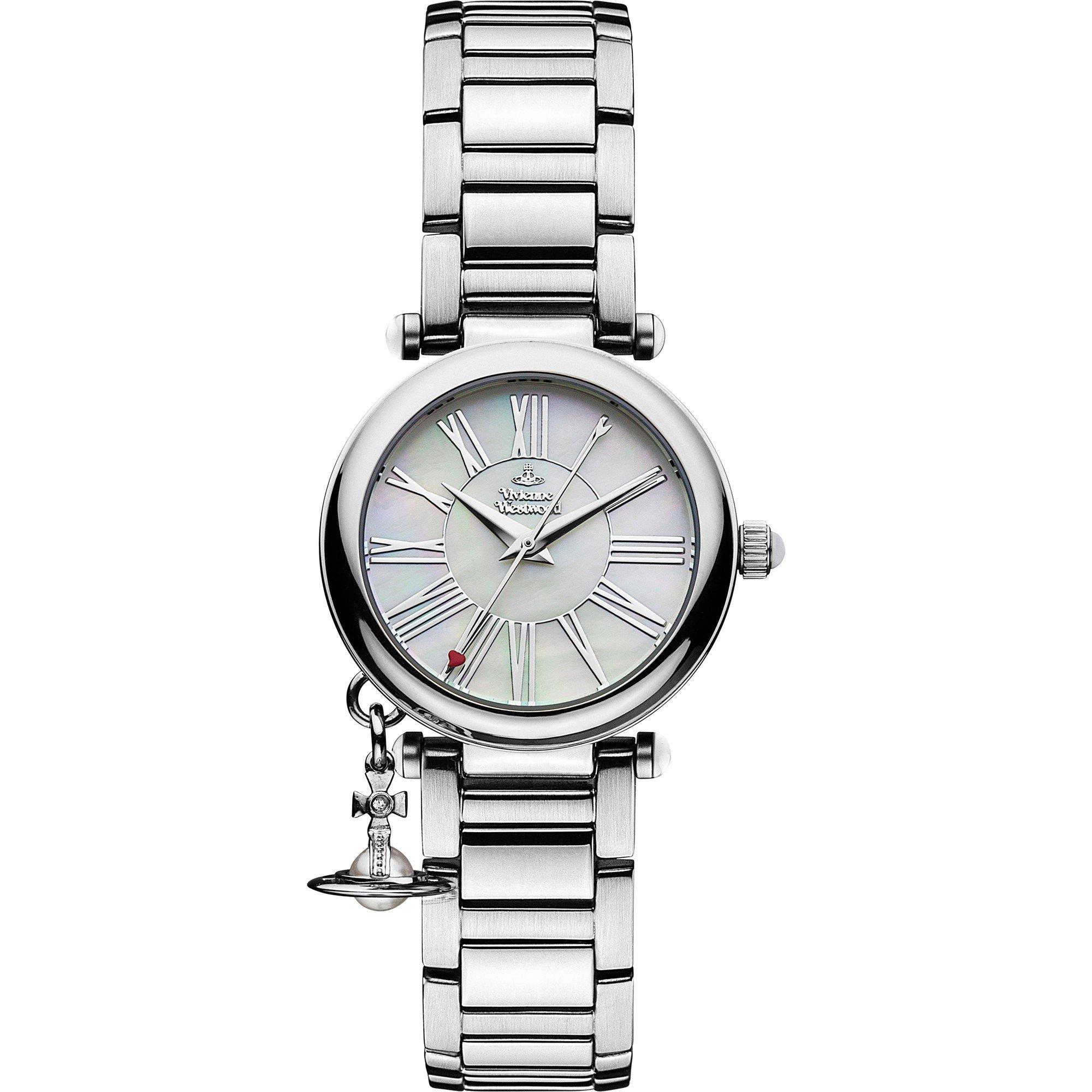 Silver - Vivienne Westwood - Women's Orb Tartan Stainless Steel Quartz Analogue Watch - 1