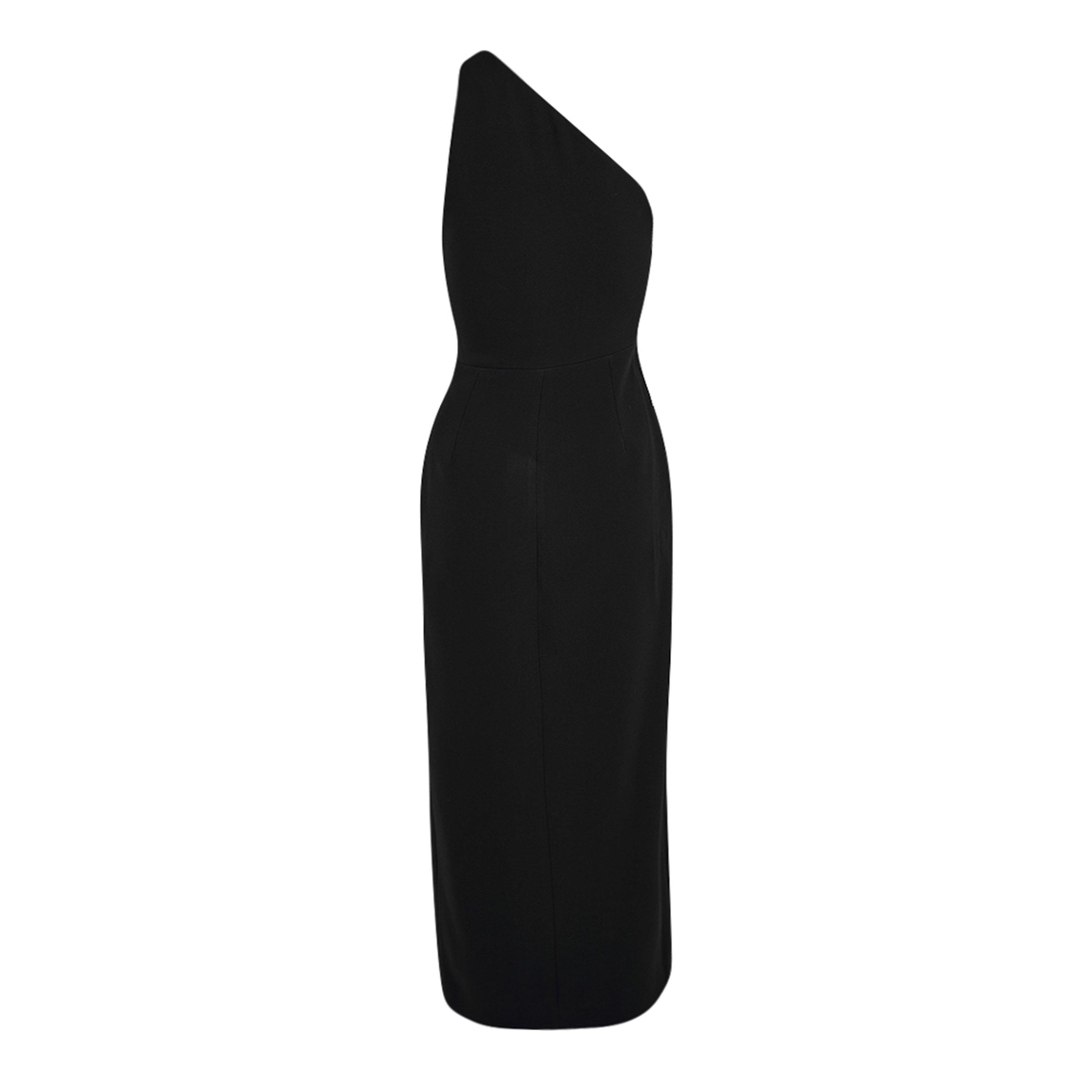 Black Silver - David Koma - Women's Feather Embroidered Maxi Dress - 7