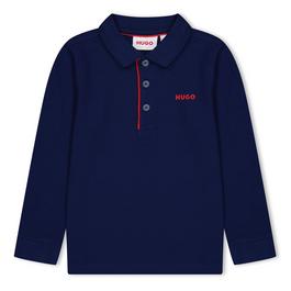 Hugo LS Logo Polo Jn34