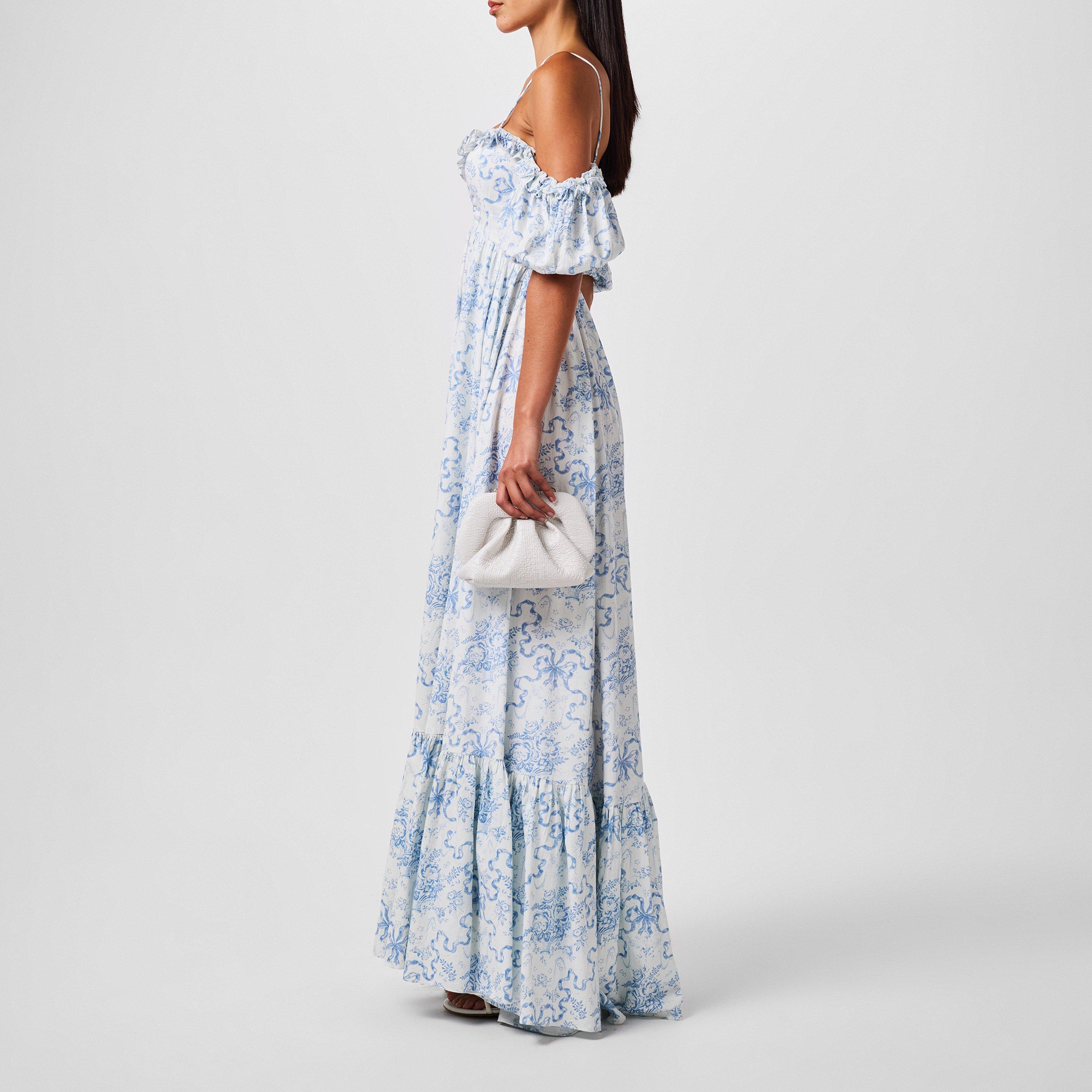 Blissful Blue - LoveshackFancy - Women's Tabithea Maxi Dress - 2