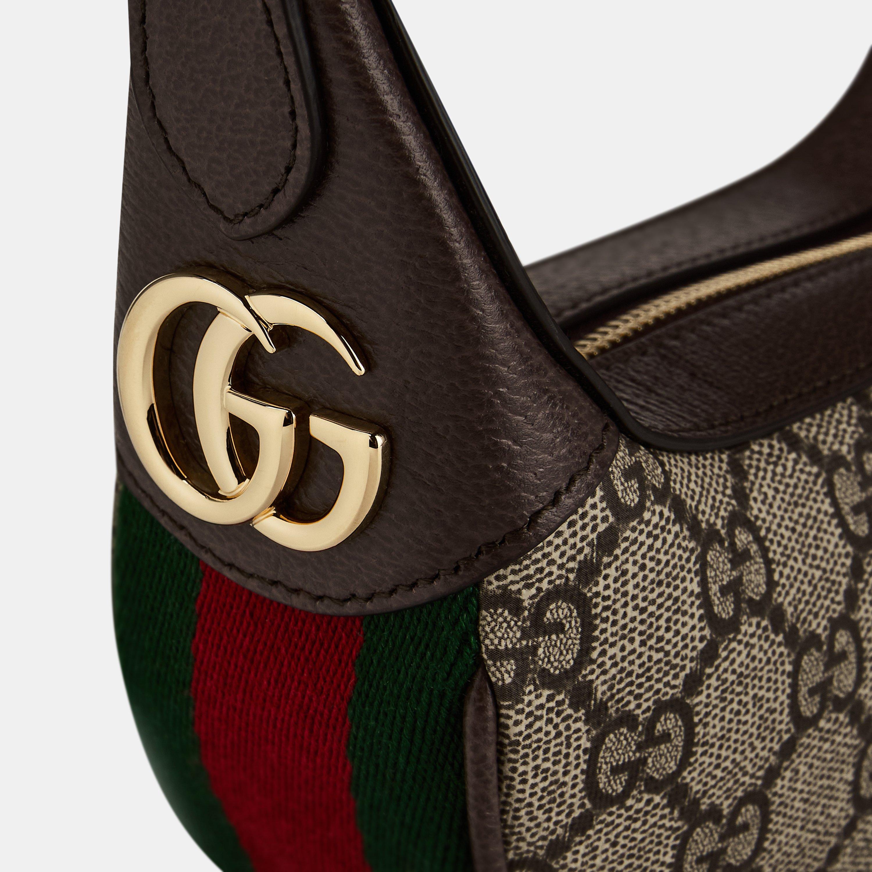 Beige - Gucci - Women's Logo Leather Ophidia GG Mini Bag - 4