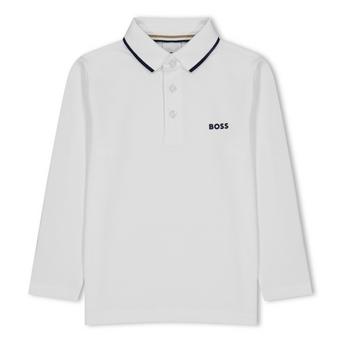 Boss Long Sleeve Polo Shirt Junior