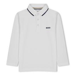 Boss Long Sleeve Polo Shirt Junior