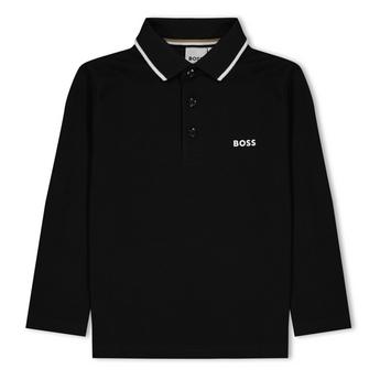 Boss Long Sleeve Polo Shirt Junior