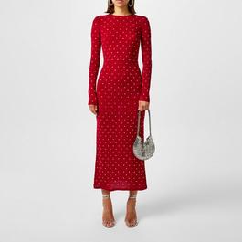 Rabanne Crystal Embellished Maxi Dress
