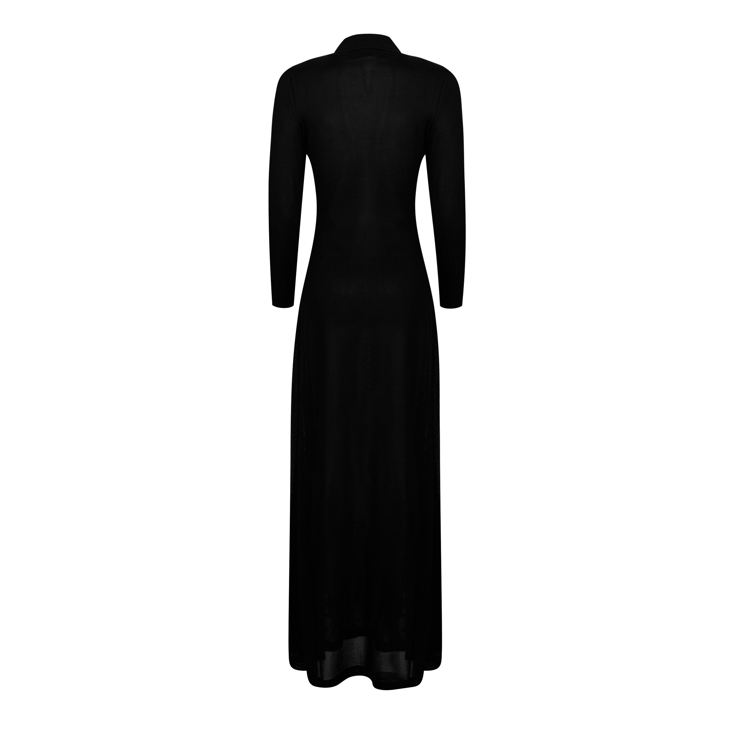 Black - Tom Ford - Slinky Maxi Dress - 6